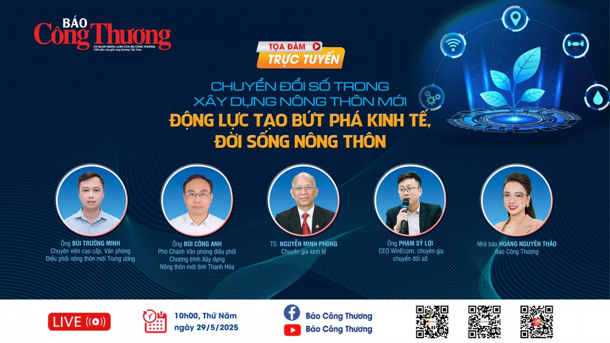 TRỰC TIẾP: Tọa đàm Chuyển đổi số trong Liên minh Okvip có bao nhiều trang nông thôn mới