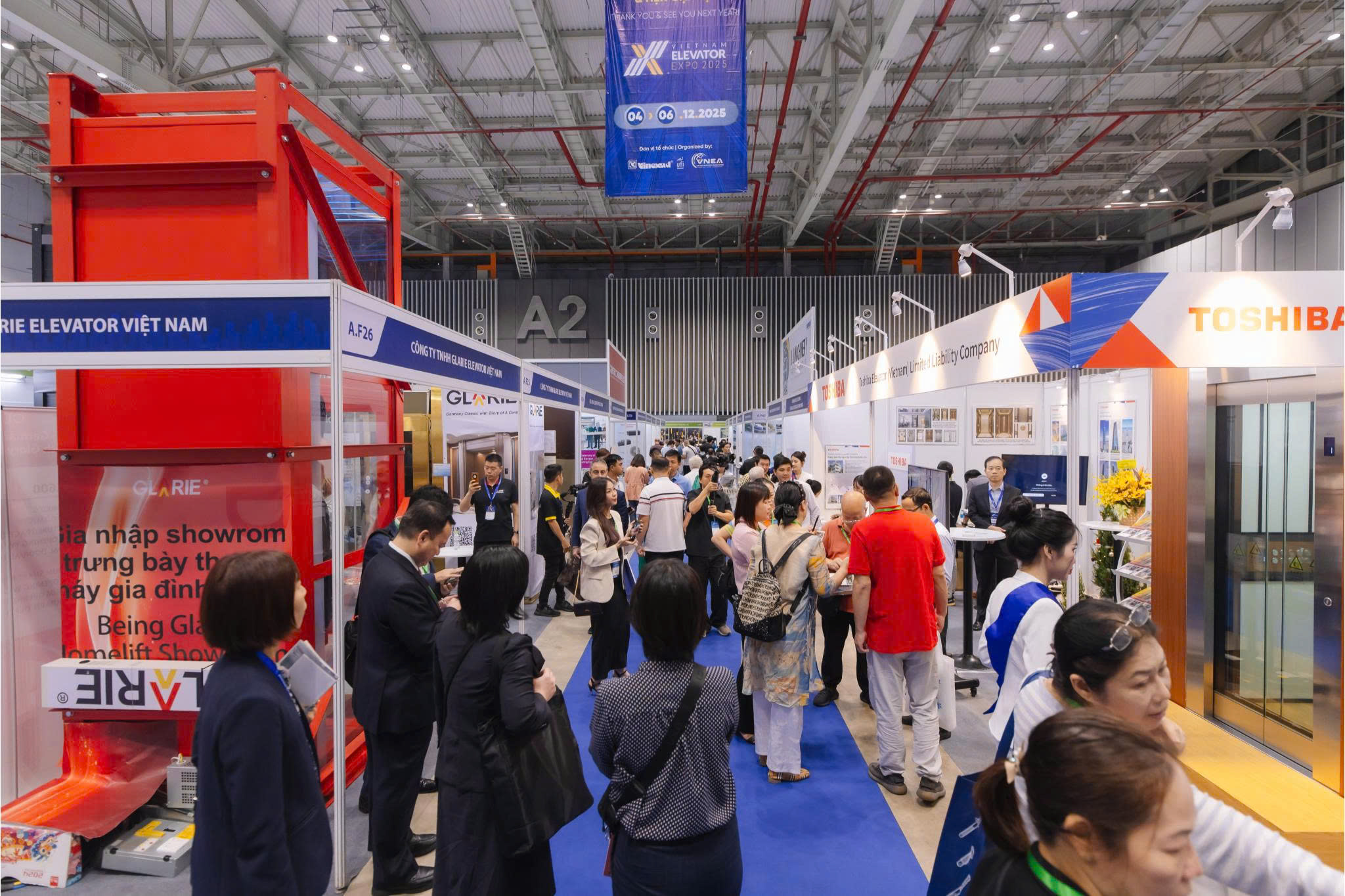 Hơn 120 Okvip tại về thang máy kết nối thị trường tại Vietnam Elevator Expo 2025