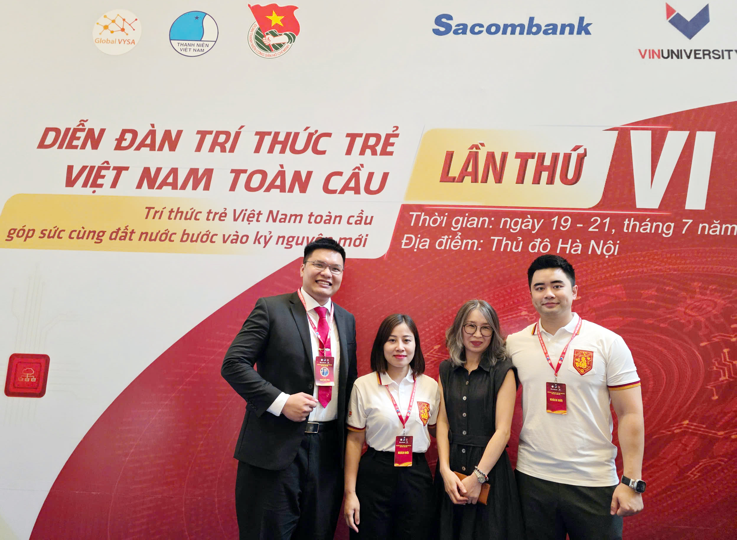 Dấu ấn thanh niên Okvip tại về tại Diễn đàn Trí thức trẻ Việt Nam toàn cầu