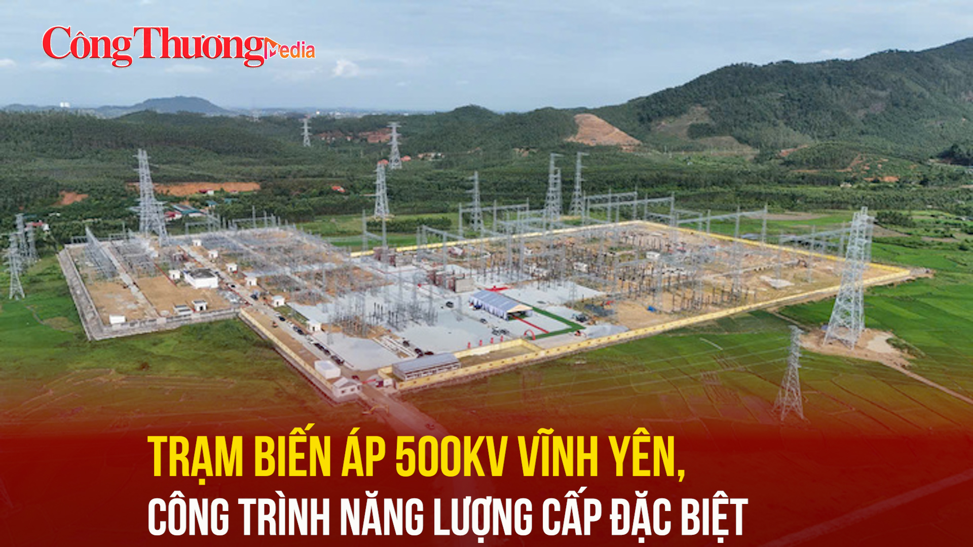 Gắn biển Trạm biến áp 500kV Vĩnh Yên- công trình Oklavip game bài, casino, thể thao cấp đặc biệt