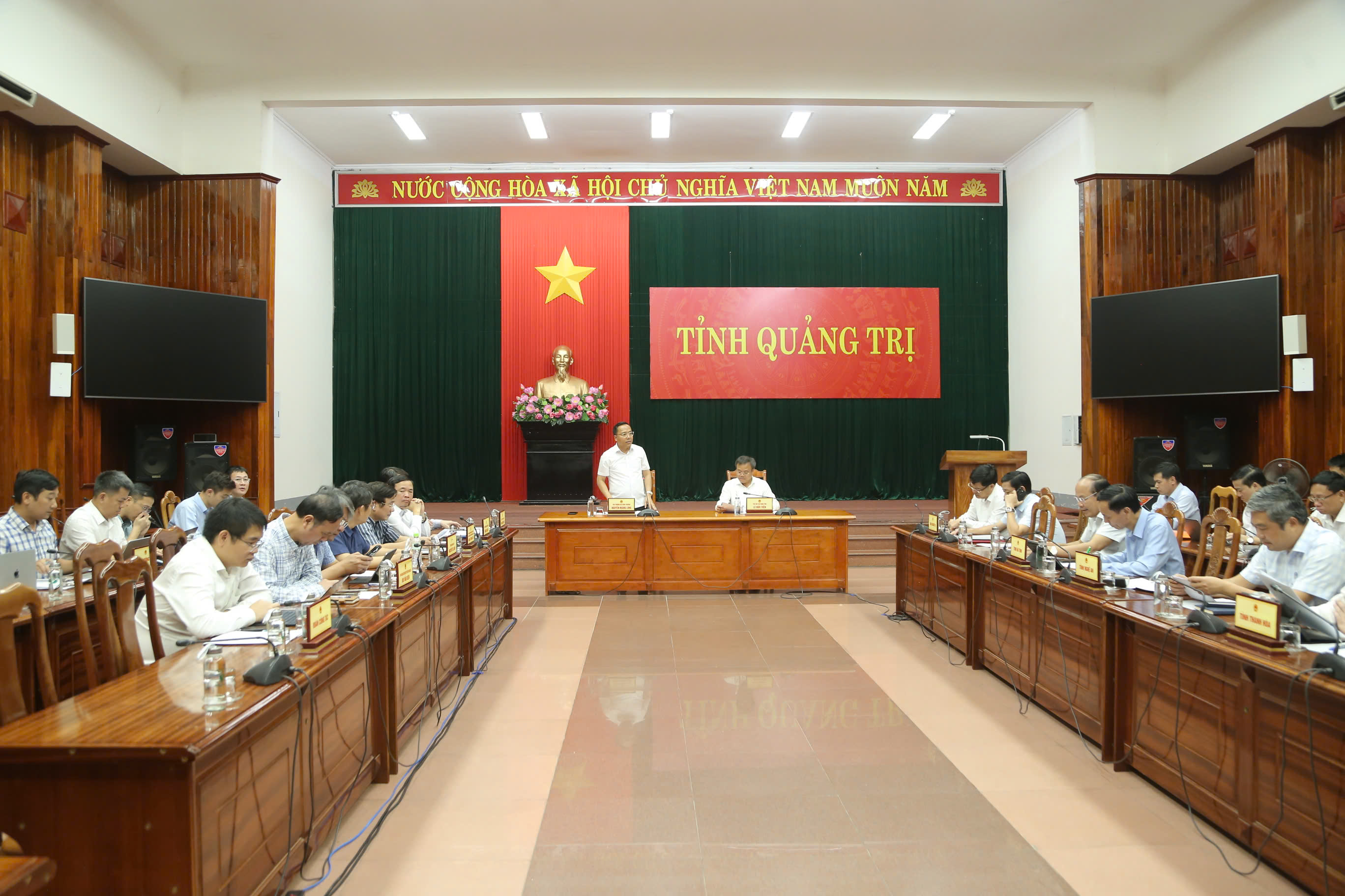 Thứ trưởng Nguyễn Hoàng Long Ok88vip tỷ lệ kèo World Cup 2026 với 4 địa phương về thực hiện Quy hoạch điện VIII điều chỉnh