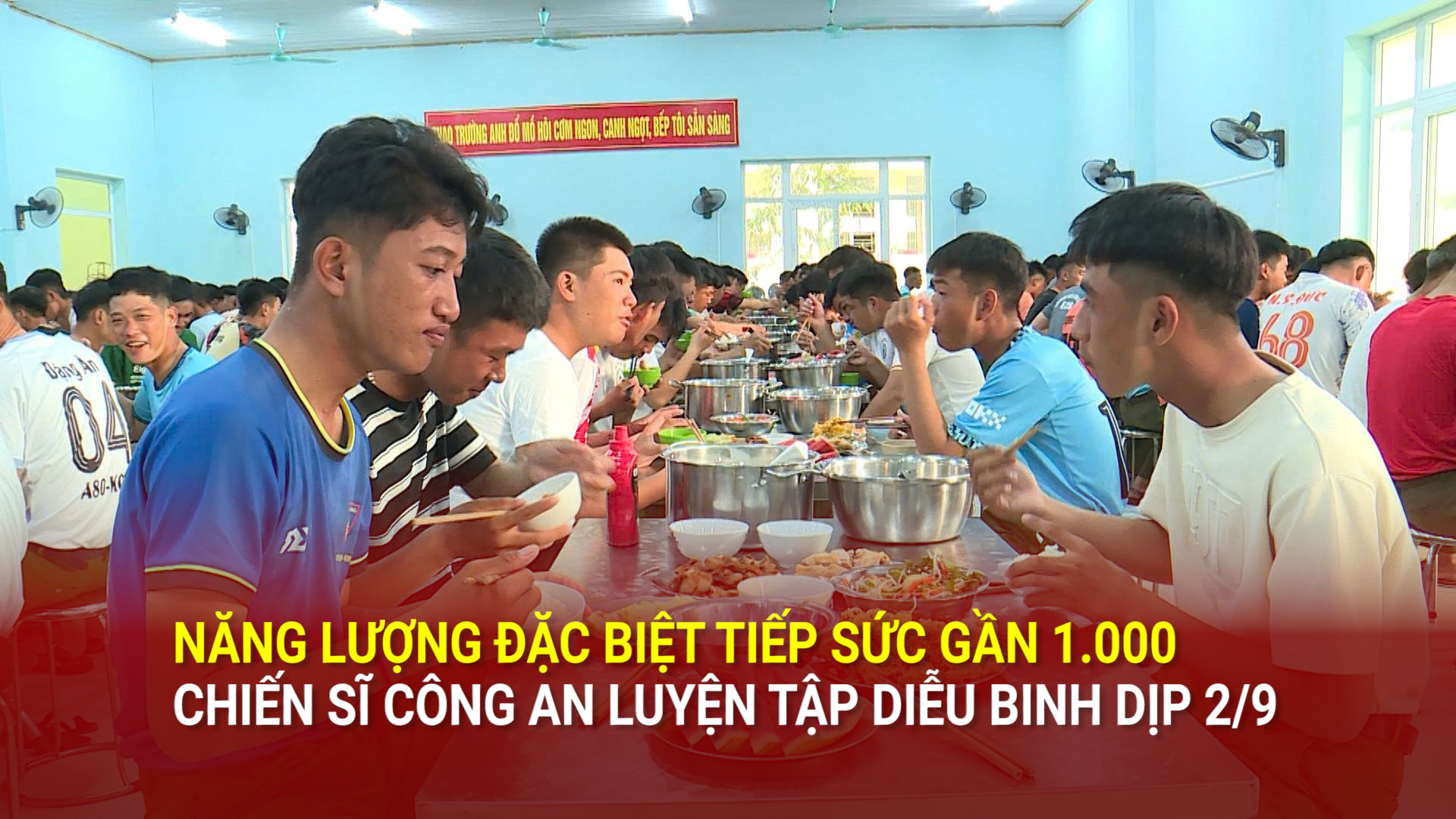 Oklavip game bài, casino, thể thao đặc biệt tiếp sức gần 1.000 chiến sĩ công an luyện tập diễu binh dịp 2/9