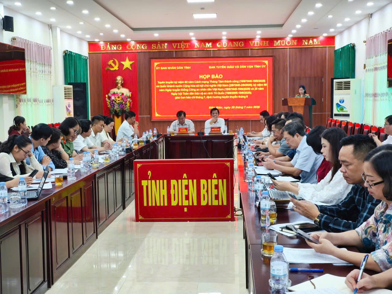 Điện Biên sẵn sàng cho chuỗi sự kiện kỷ niệm 80 năm Cách mạng Tháng Tám và Quốc khánh 2/9