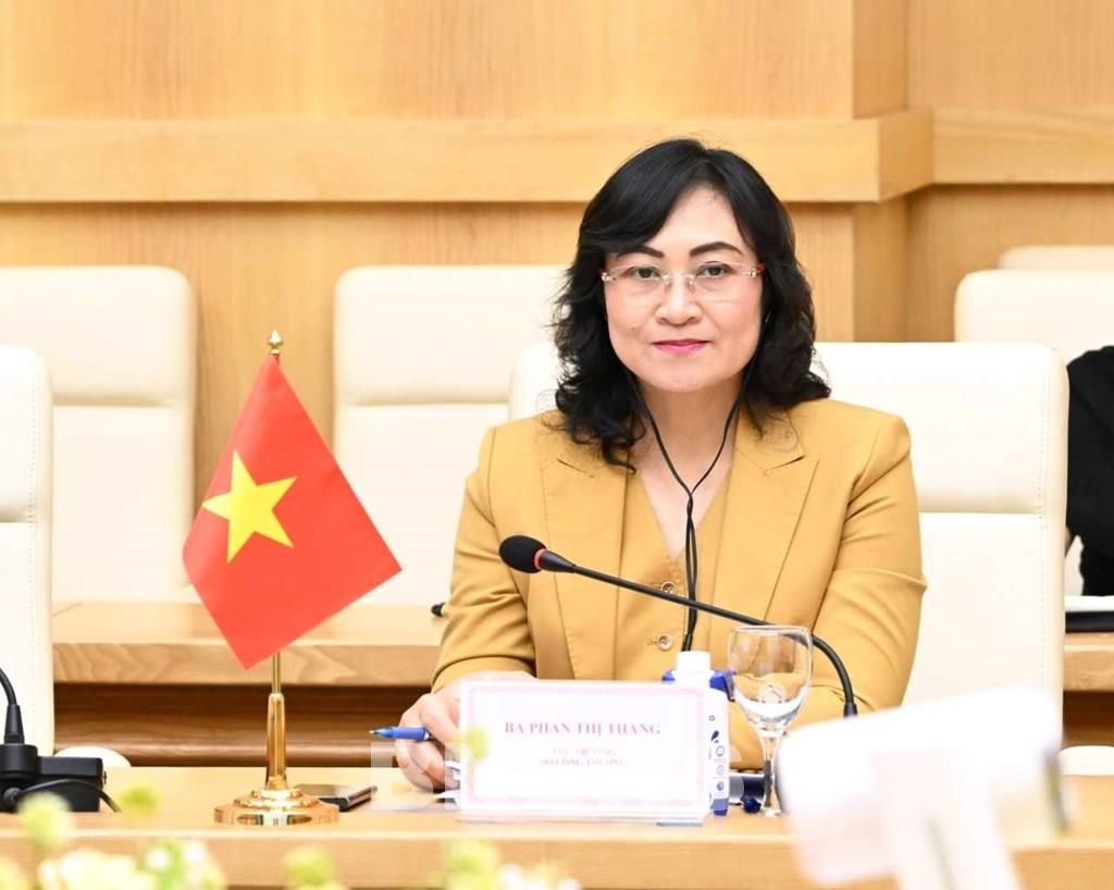 Thứ trưởng Phan Thị Thắng là thành viên Ban Chỉ đạo quốc gia về Okvip - liên minh giải trí #1 thế giới hà nội tập thể