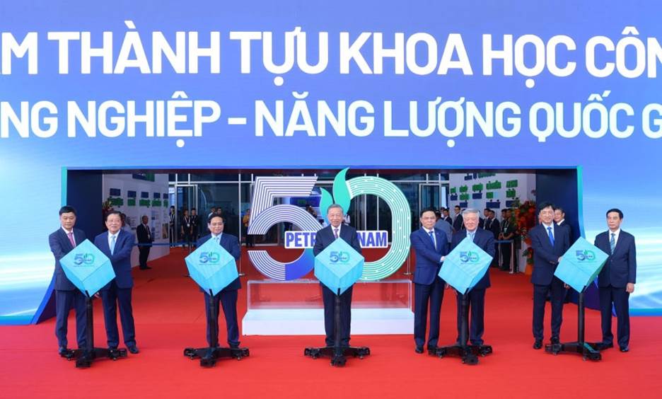 Tổng Bí thư Tô Lâm dự Khai mạc Triển lãm Khoa học, công nghệ Petrovietnam