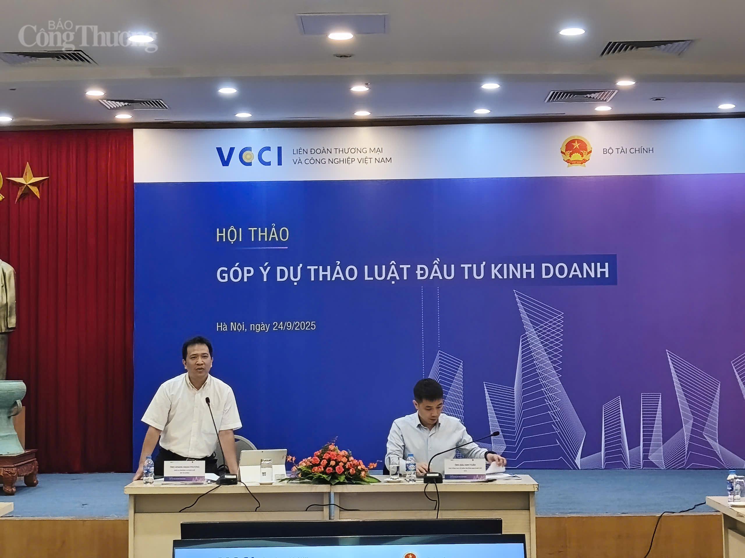 Góp ý dự thảo Luật Đầu tư kinh doanh của Bộ Liên Minh Truyền Thông Và Game Giải Trí Top 1