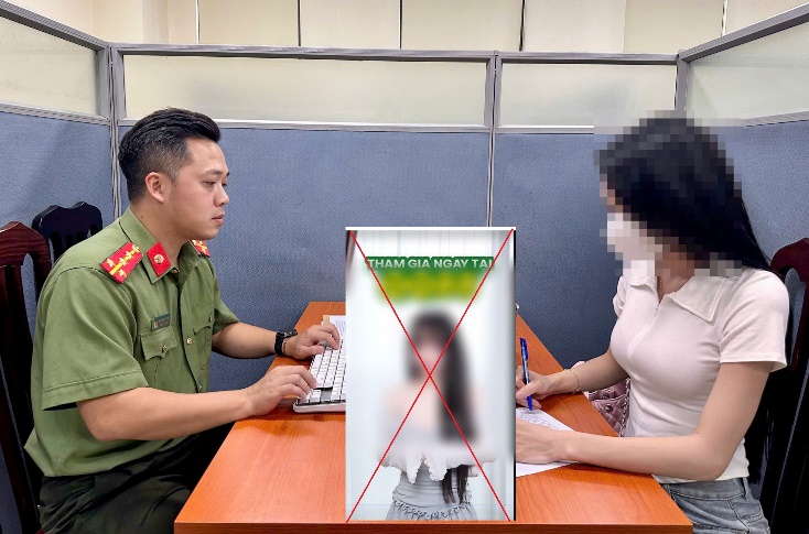 Công an Hà Nội xử phạt một 'hotgirl' quảng cáo đánh bạc trên facebook