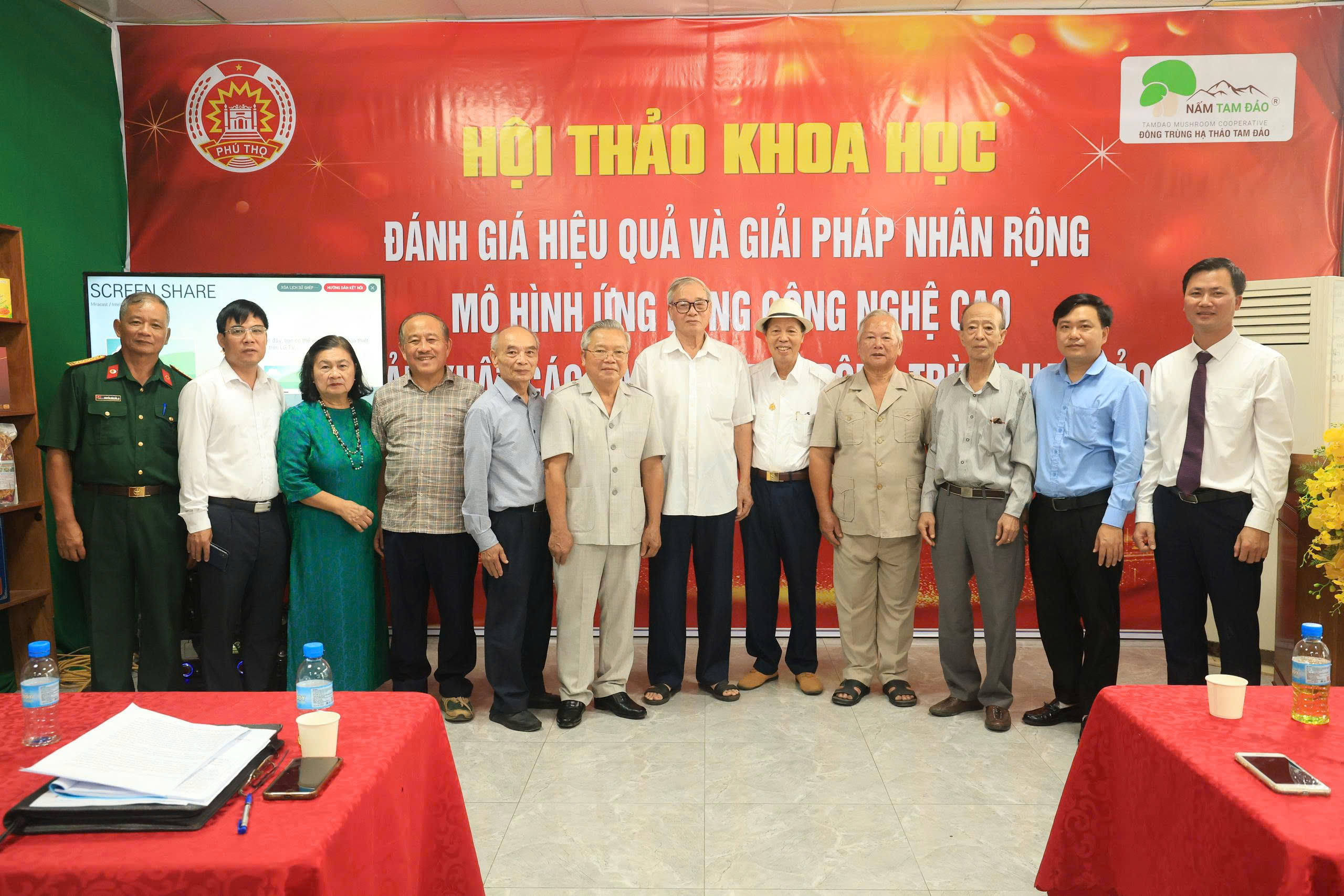 Thúc đẩy ứng dụng công nghệ cao sản xuất đông trùng hạ thảo