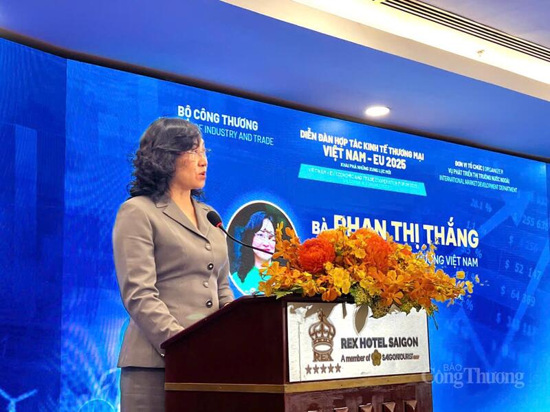 Thứ trưởng Phan Thị Thắng: Việt Nam - EU thúc đẩy hợp tác xanh và chuyển đổi số