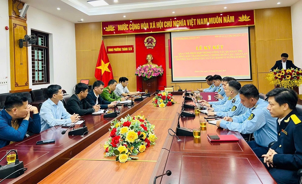 Hà Tĩnh: Tăng cường phối hợp giữa quản lý thị trường và chính quyền cơ sở