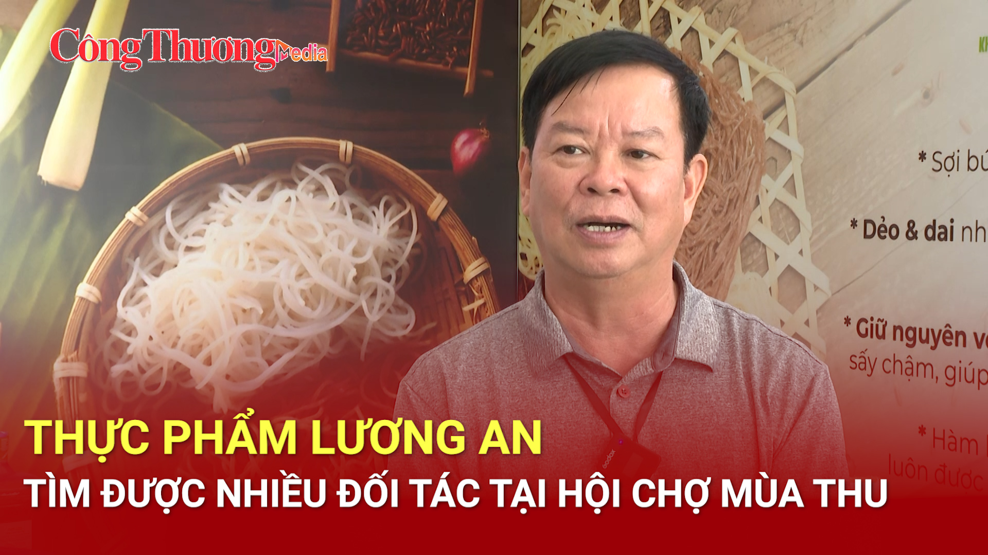 Okivip Nổ Hũ, Bắn Cá, Thể Thao, Game Bài Lương An tìm được nhiều đối tác tại Hội chợ Mùa Thu