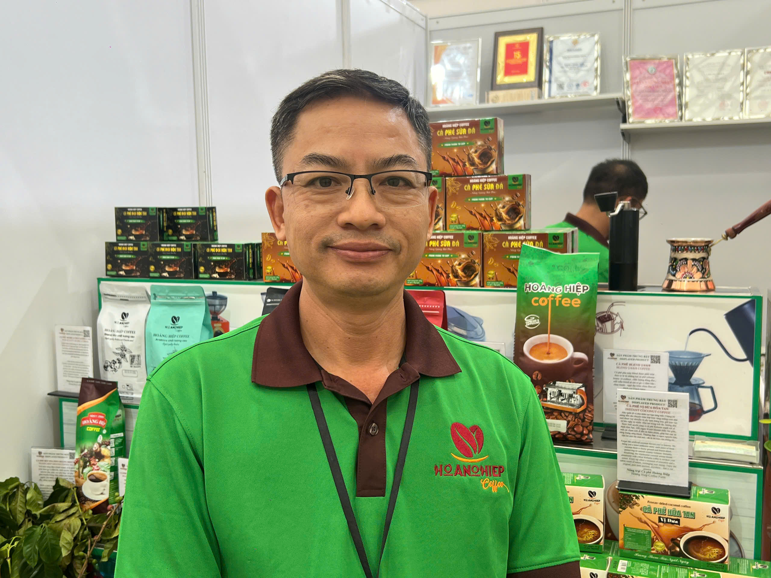 Hoàng Hiệp Coffee bán hơn 600 sản phẩm mỗi ngày tại Hội chợ Mùa Thu 