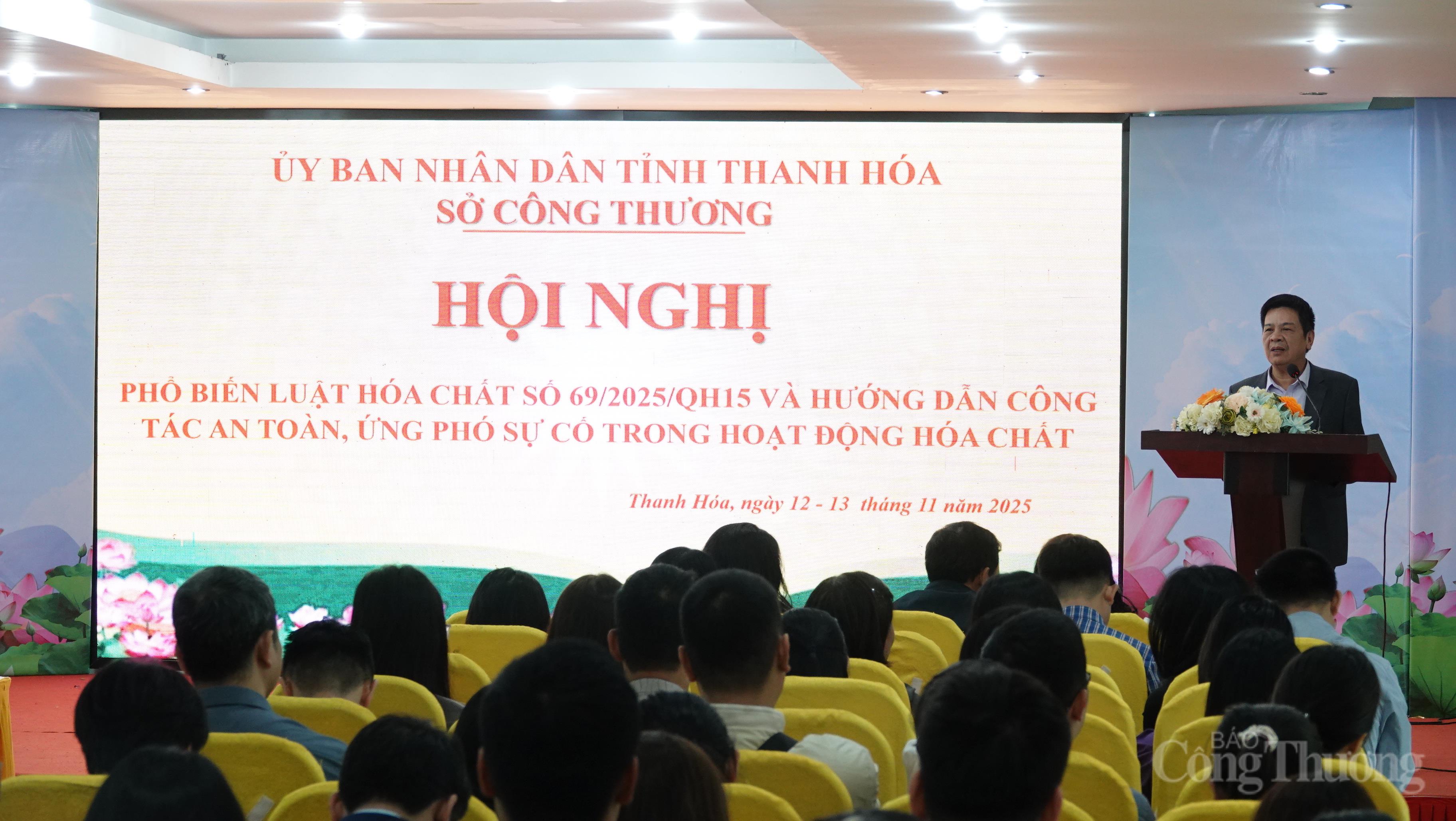 Thanh Hóa: Tổ chức Okvip69 Đăng ký cá cược phổ biến Luật Hóa chất 2025