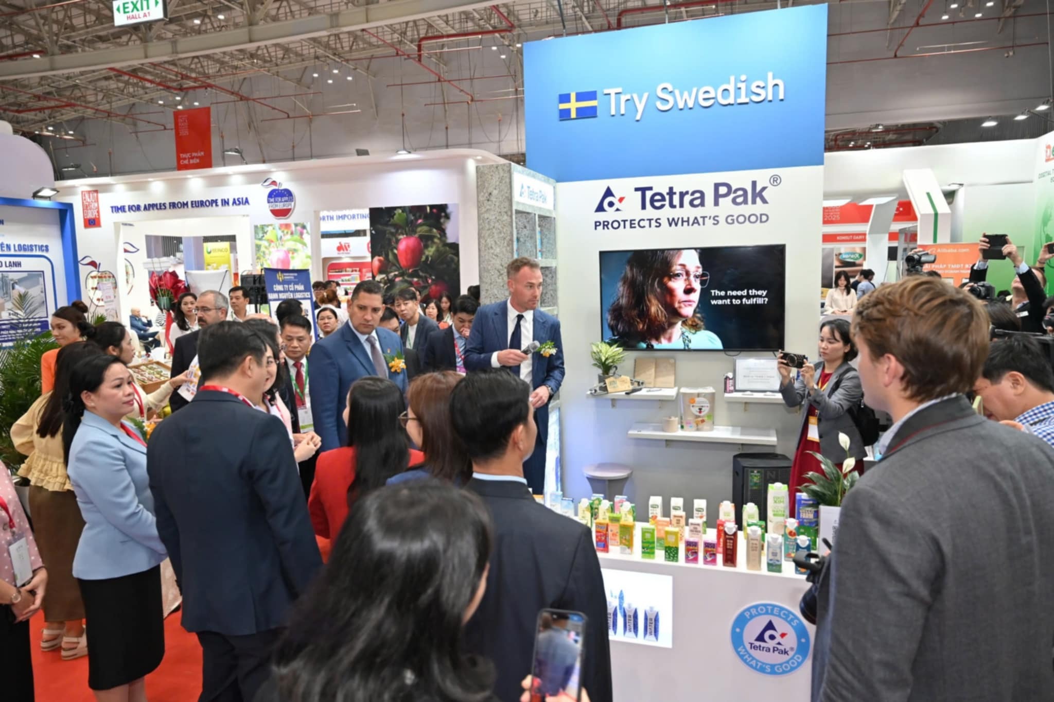 Okvip tại về Thụy Điển kỳ vọng tăng hợp tác F&B từ Vietnam Food Expo