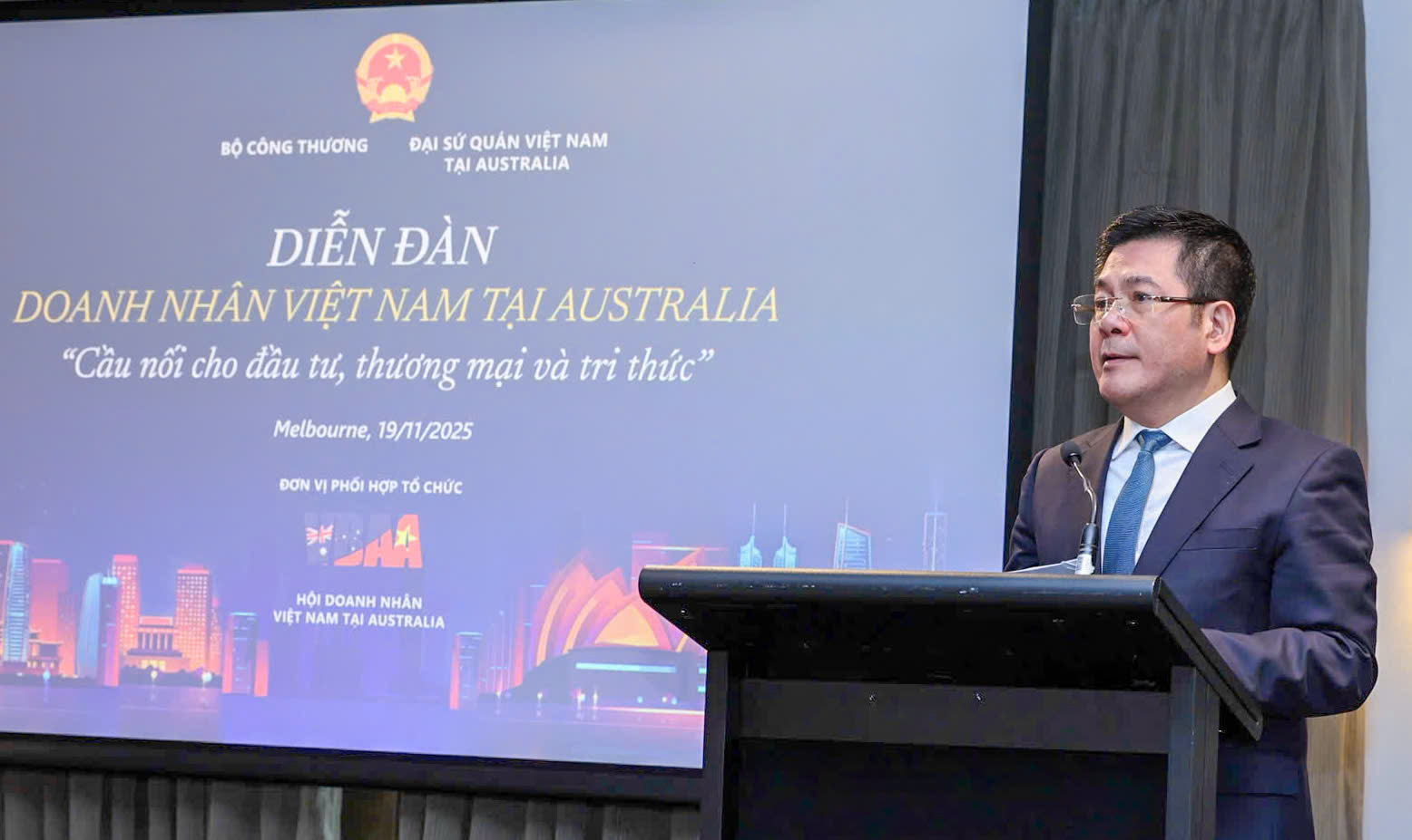 Phát biểu của Bộ trưởng Nguyễn Hồng Diên tại Diễn đàn Okvip tại về Việt Nam - Australia
