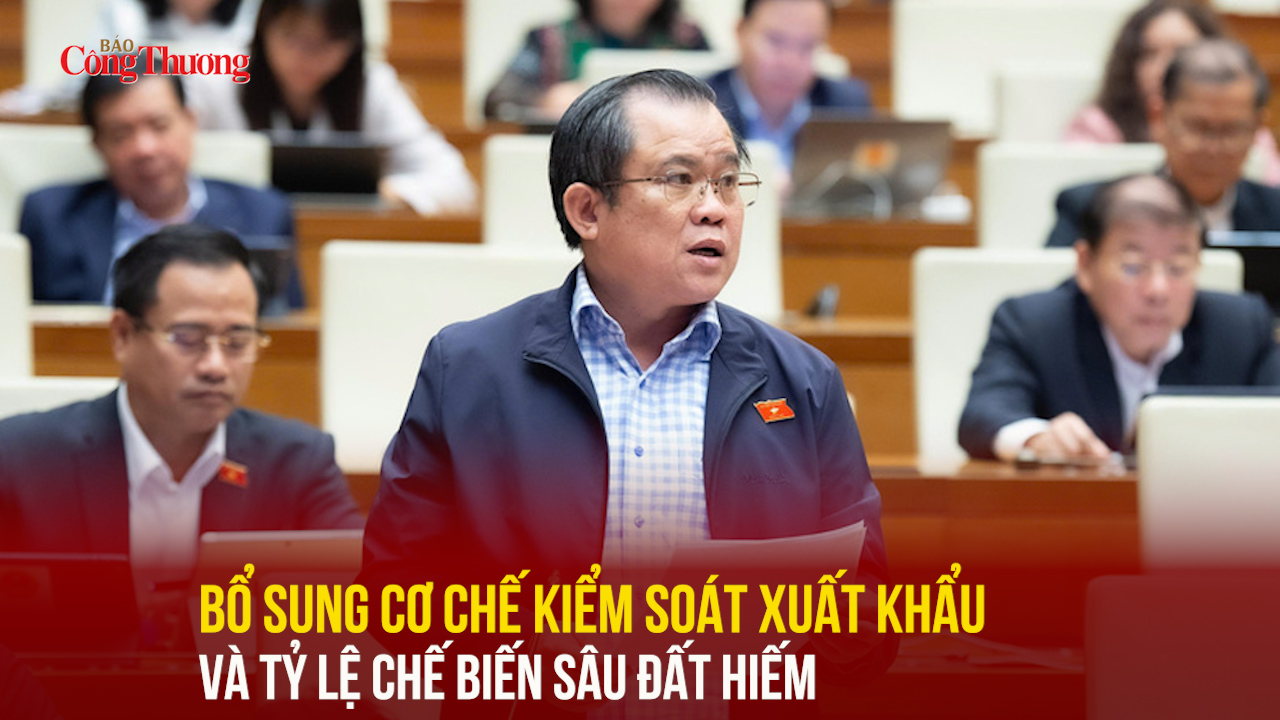 Bổ sung cơ chế kiểm soát Liên Minh Truyền Thông Và Game Giải Trí Top 1 và tỷ lệ chế biến sâu đất hiếm