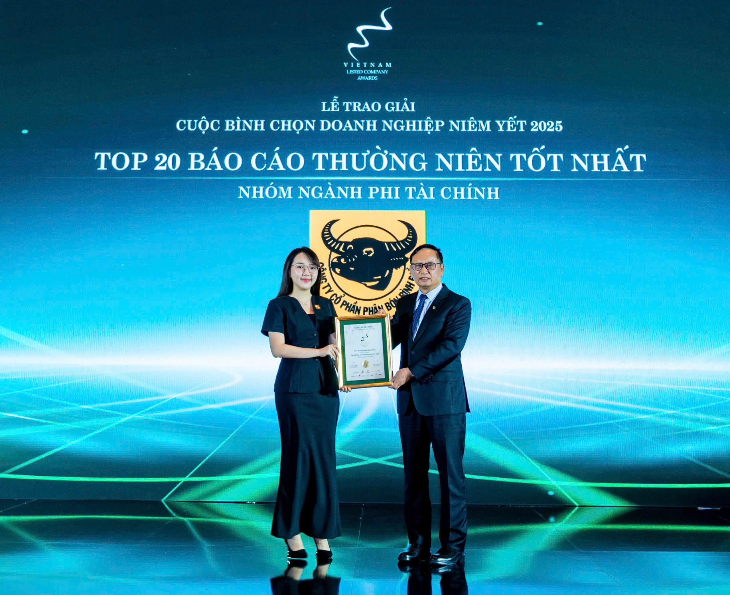 Bình Điền vào top 20 doanh nghiệp có báo cáo thường niên tốt nhất năm 2025 