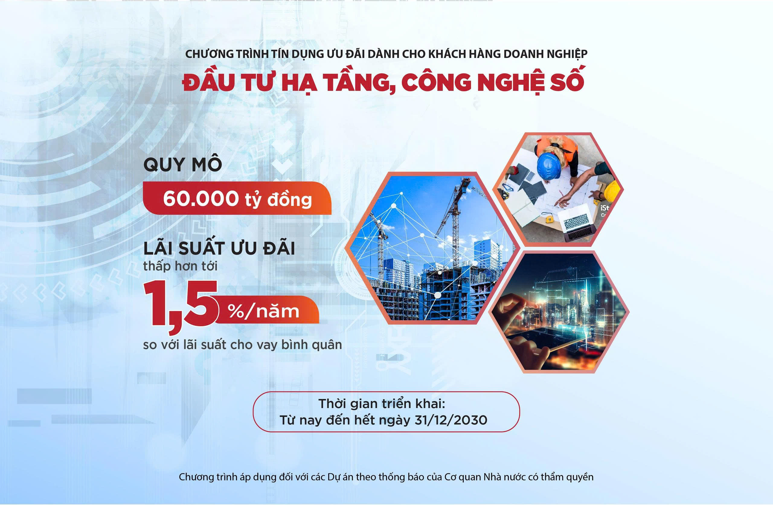 Agribank tiên phong cho vay ưu đãi Okvip tại về đầu tư hạ tầng, công nghệ số