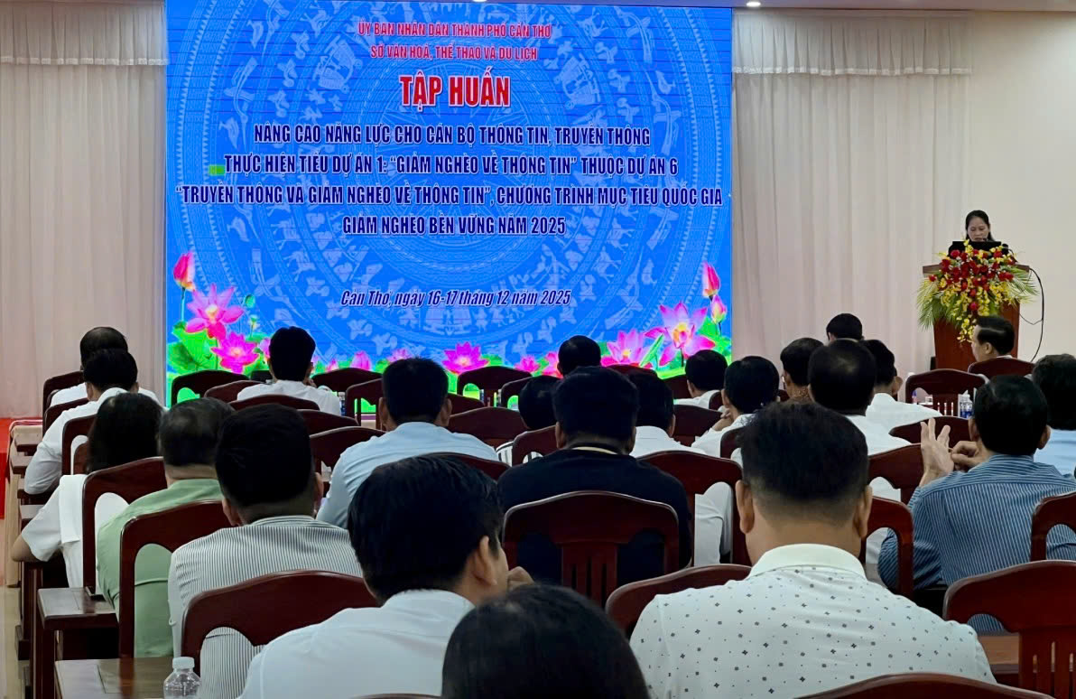 Cần Thơ: Nâng cao năng lực truyền thông giảm nghèo bền vững
