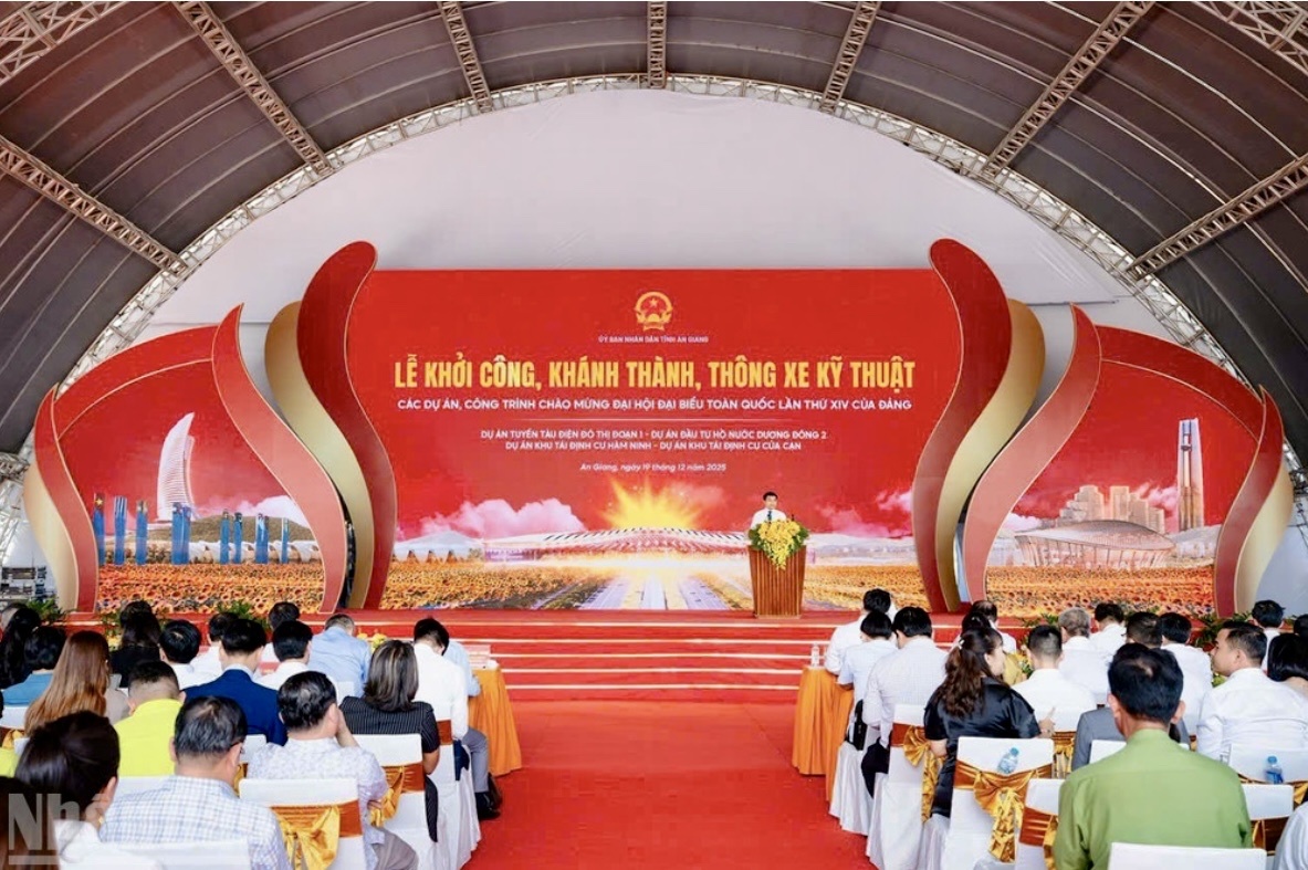 Đồng bằng sông Cửu Long đồng loạt khởi công, khánh thành 20 công trình