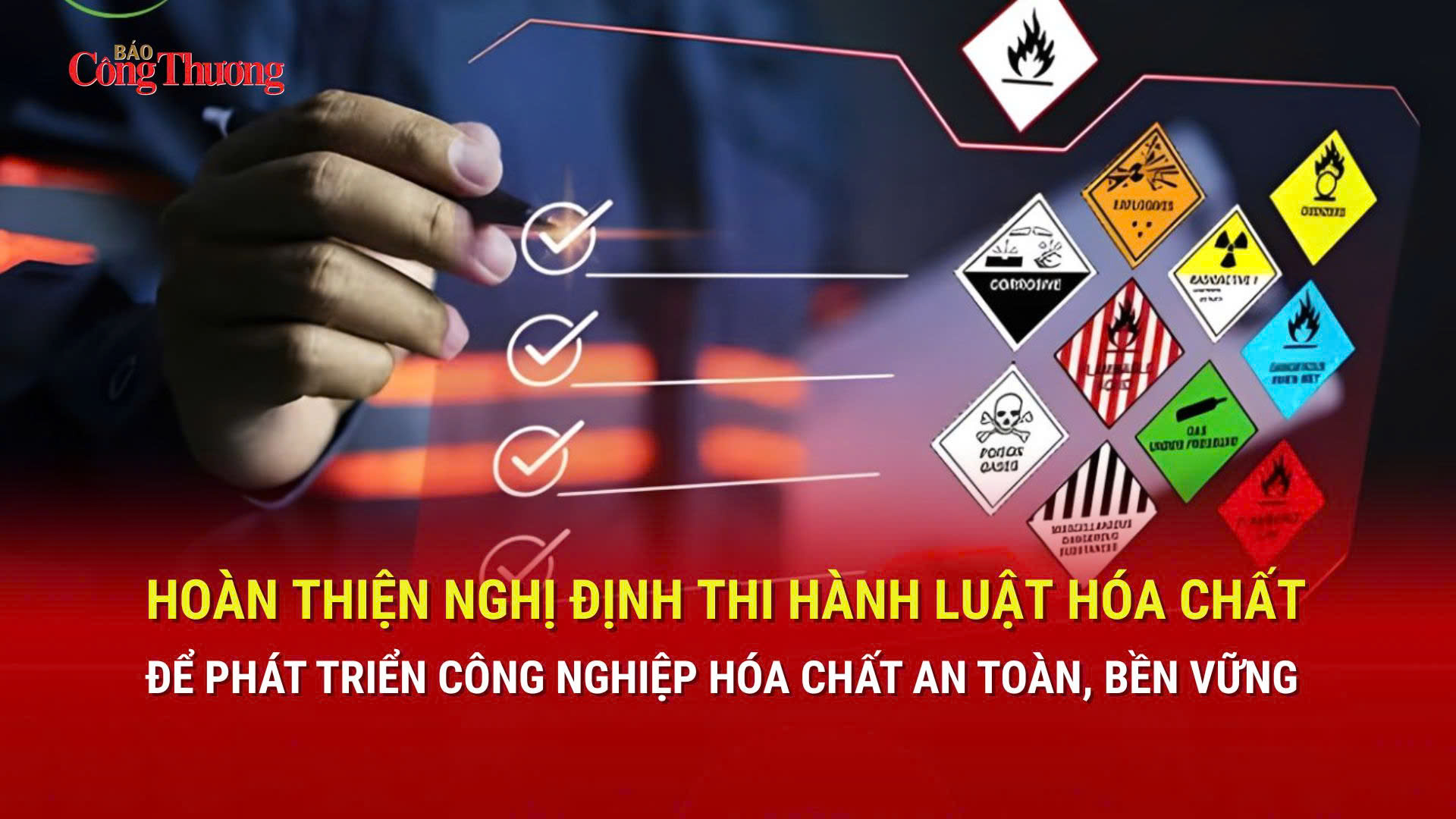 Hoàn thiện Nghị định thi hành Luật Hóa chất để phát triển OKLVIE sản phẩm thuộc hệ thống OKVIP là trang web tổ chức phát sóng bóng đá trực tiếp, live casino , nỗ hũ, bắn cá hóa chất an toàn, bền vững