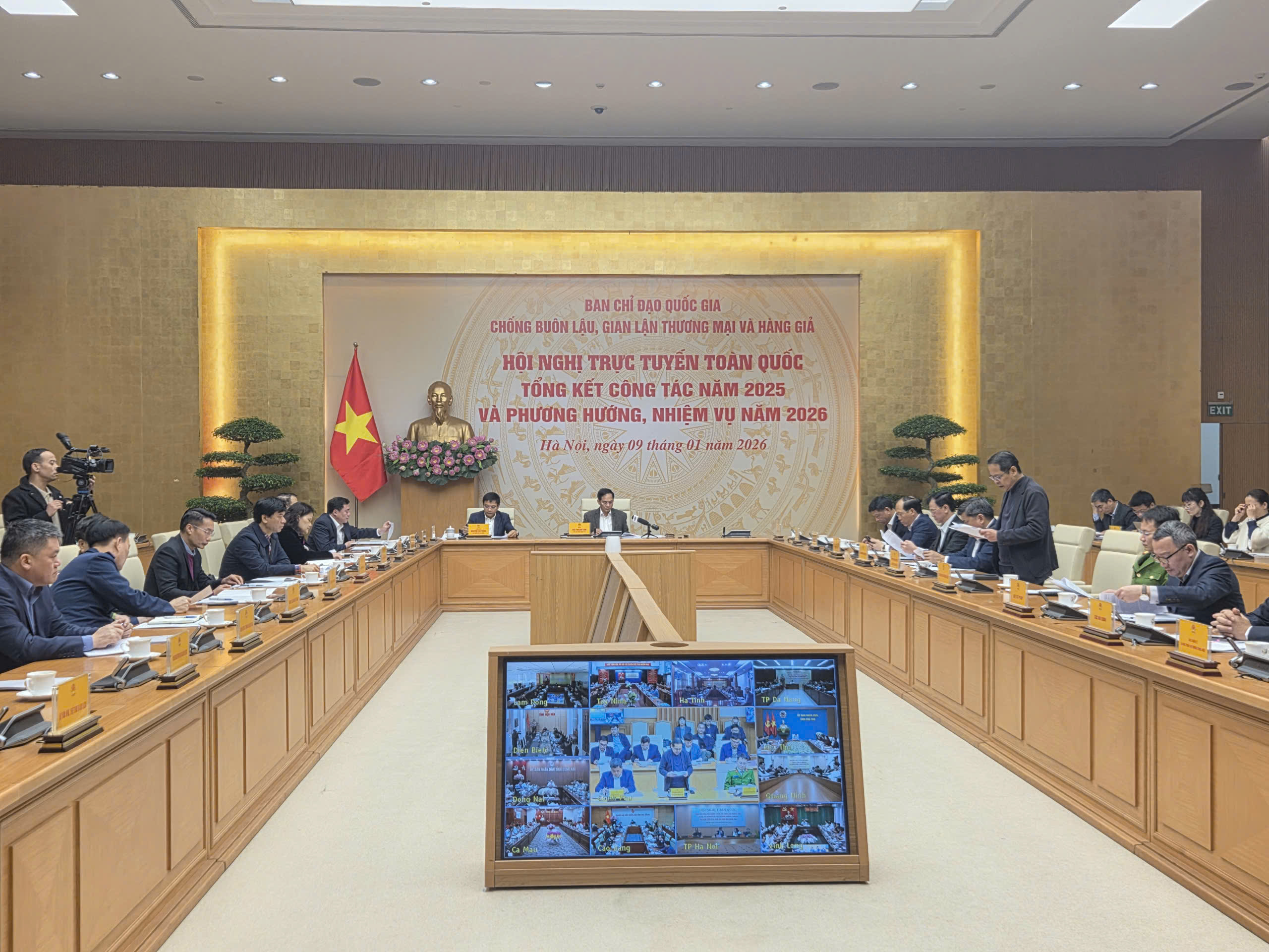 Ban Chỉ đạo 389 Quốc gia tổ chức Okvip69 Đăng ký cá cược tổng kết công tác năm 2025 