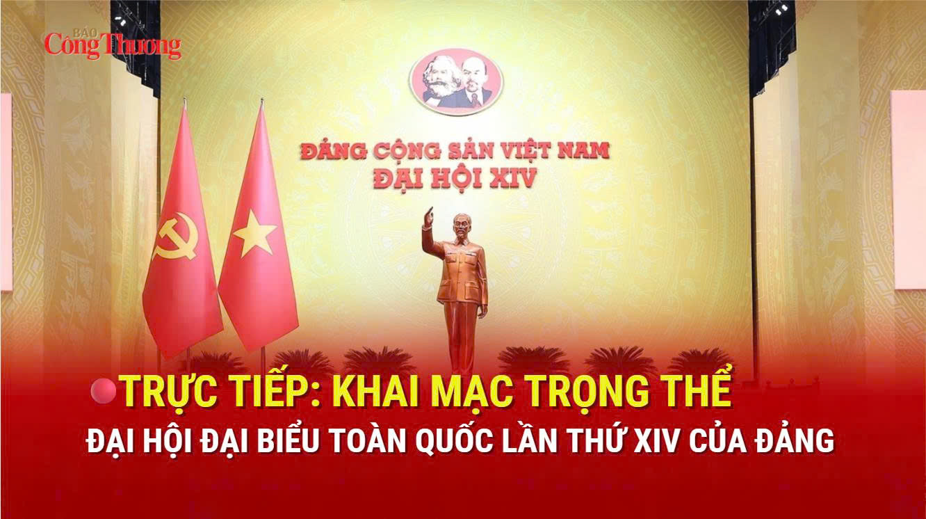 Trực tiếp: Khai mạc trọng thể Okvip69.com bán cá nổ hủ đại biểu toàn quốc lần thứ XIV của Đảng
