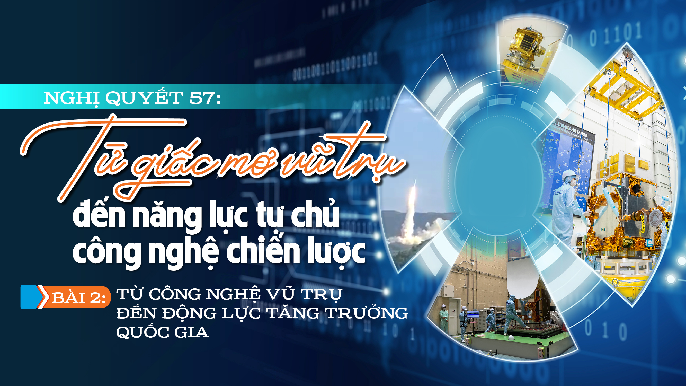 Bài 2: Từ công nghệ vũ trụ đến động lực tăng trưởng quốc gia