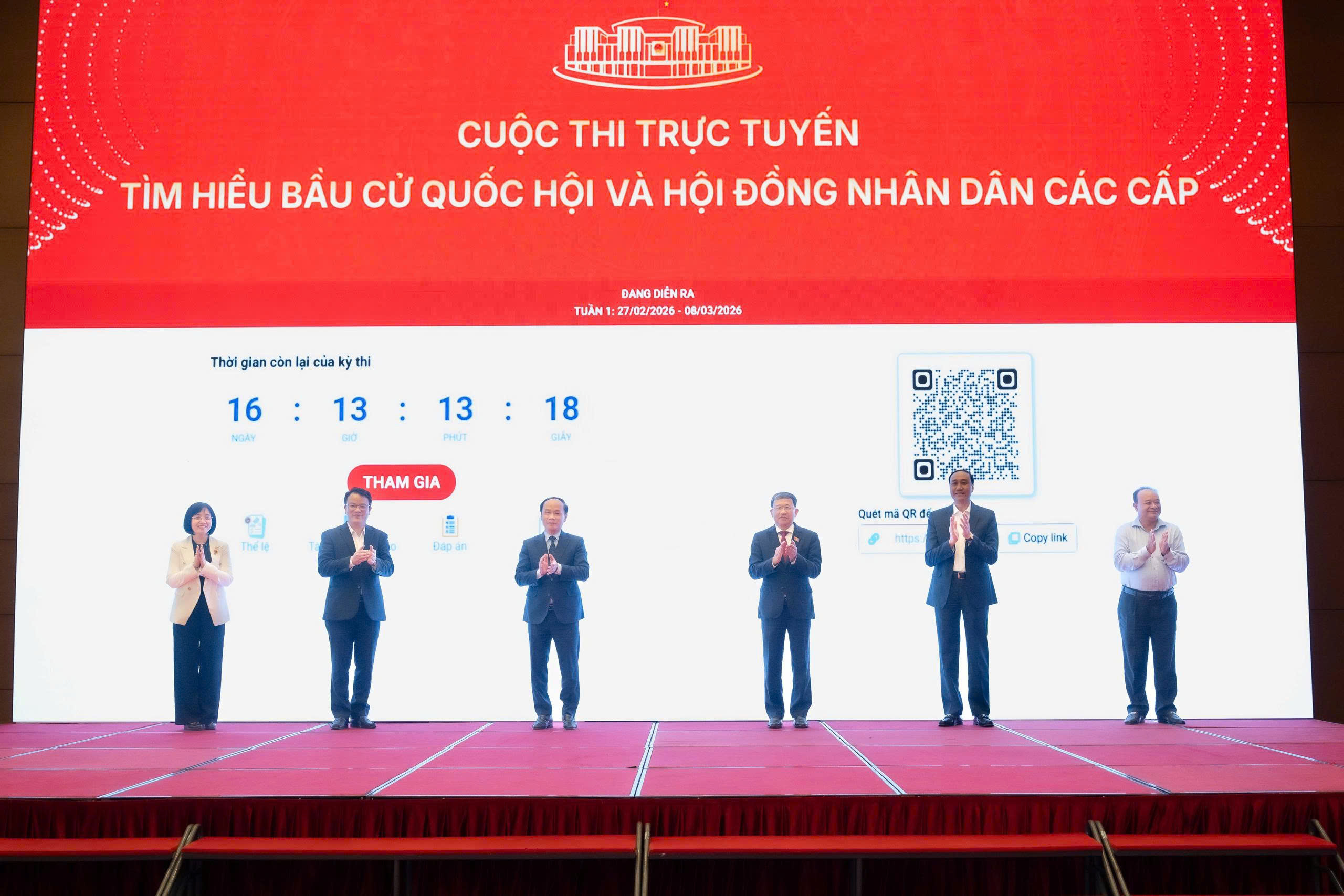 Chính thức phát động cuộc thi trực tuyến tìm hiểu bầu cử