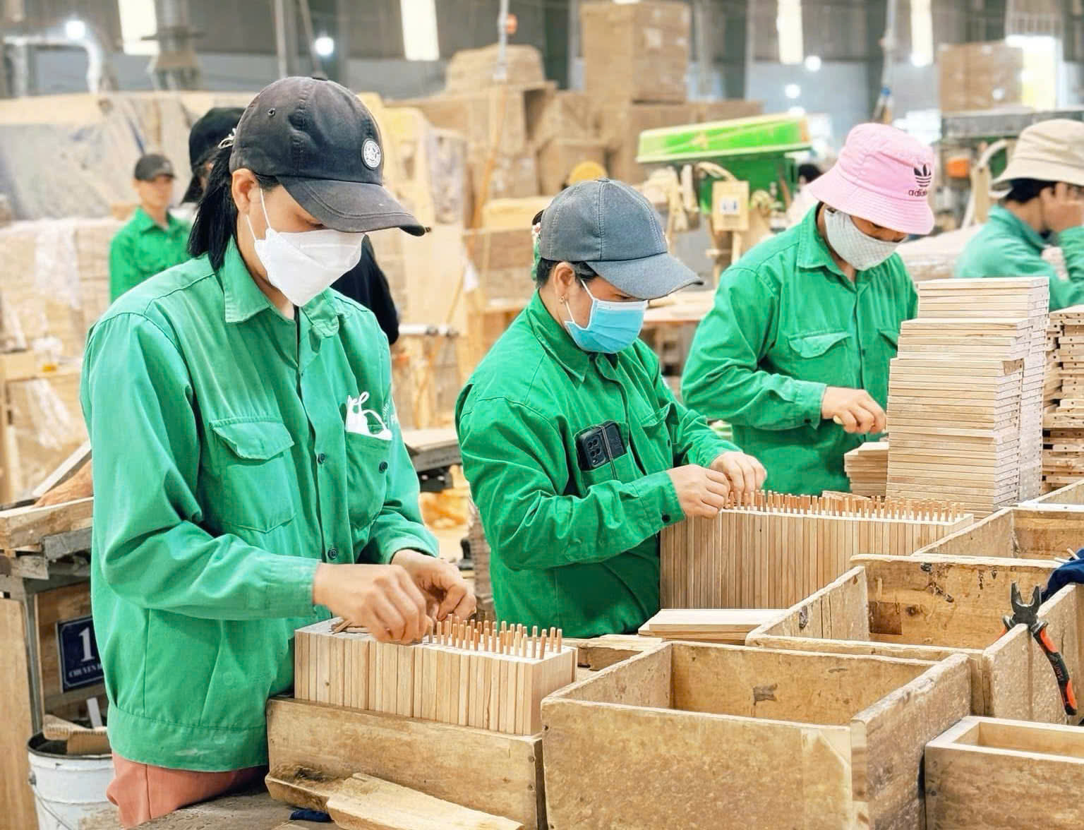 Khí thế sản xuất rộn ràng tại các Okvip tại về ở Gia Lai