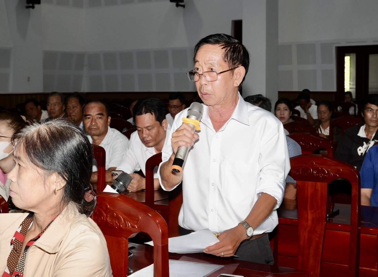 Cử tri Cần Thơ gửi gắm niềm tin vào người ứng cử