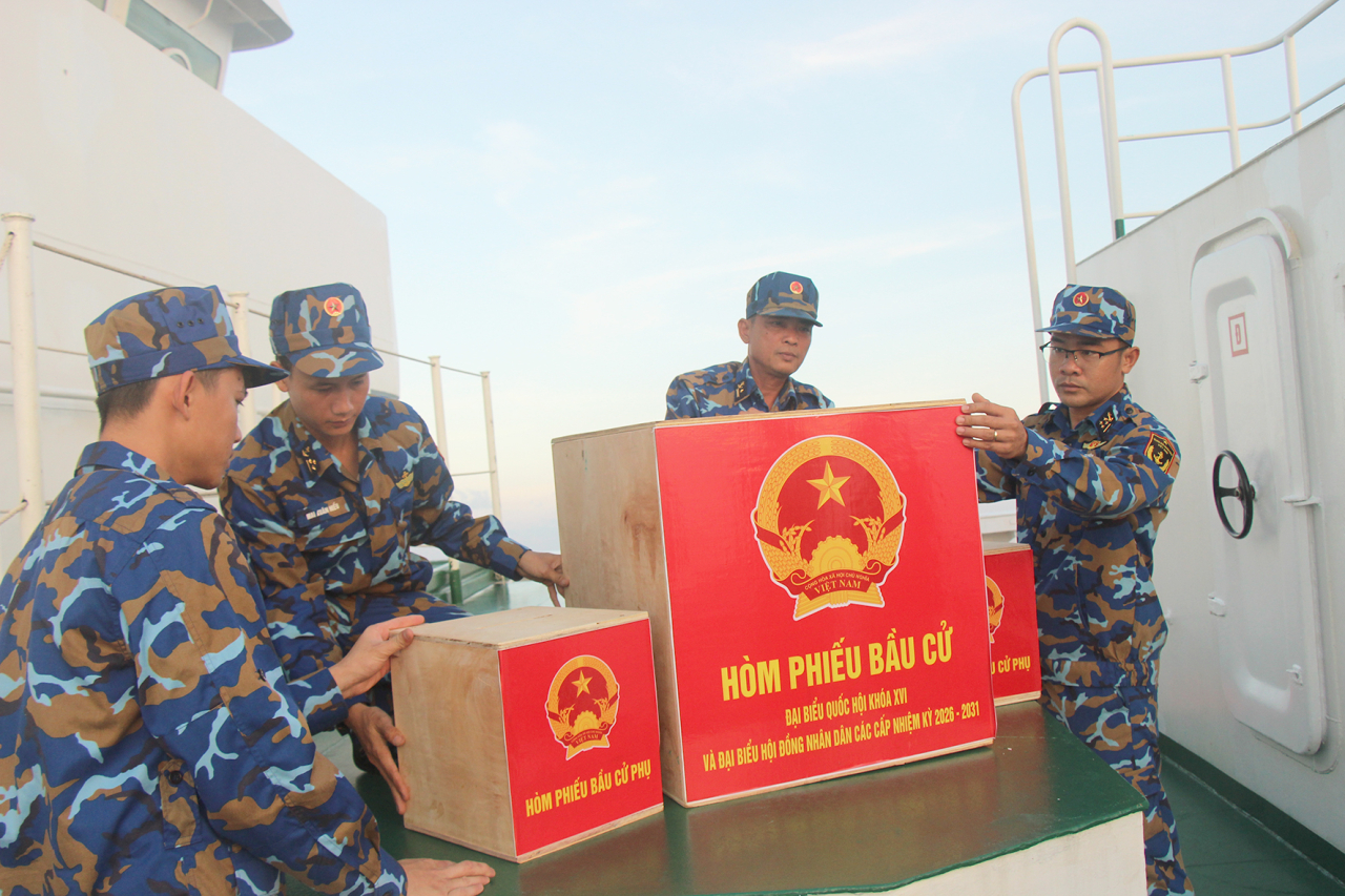 20 khu vực ở Trường Sa hoàn thành bầu cử sớm trong ngày 8/3