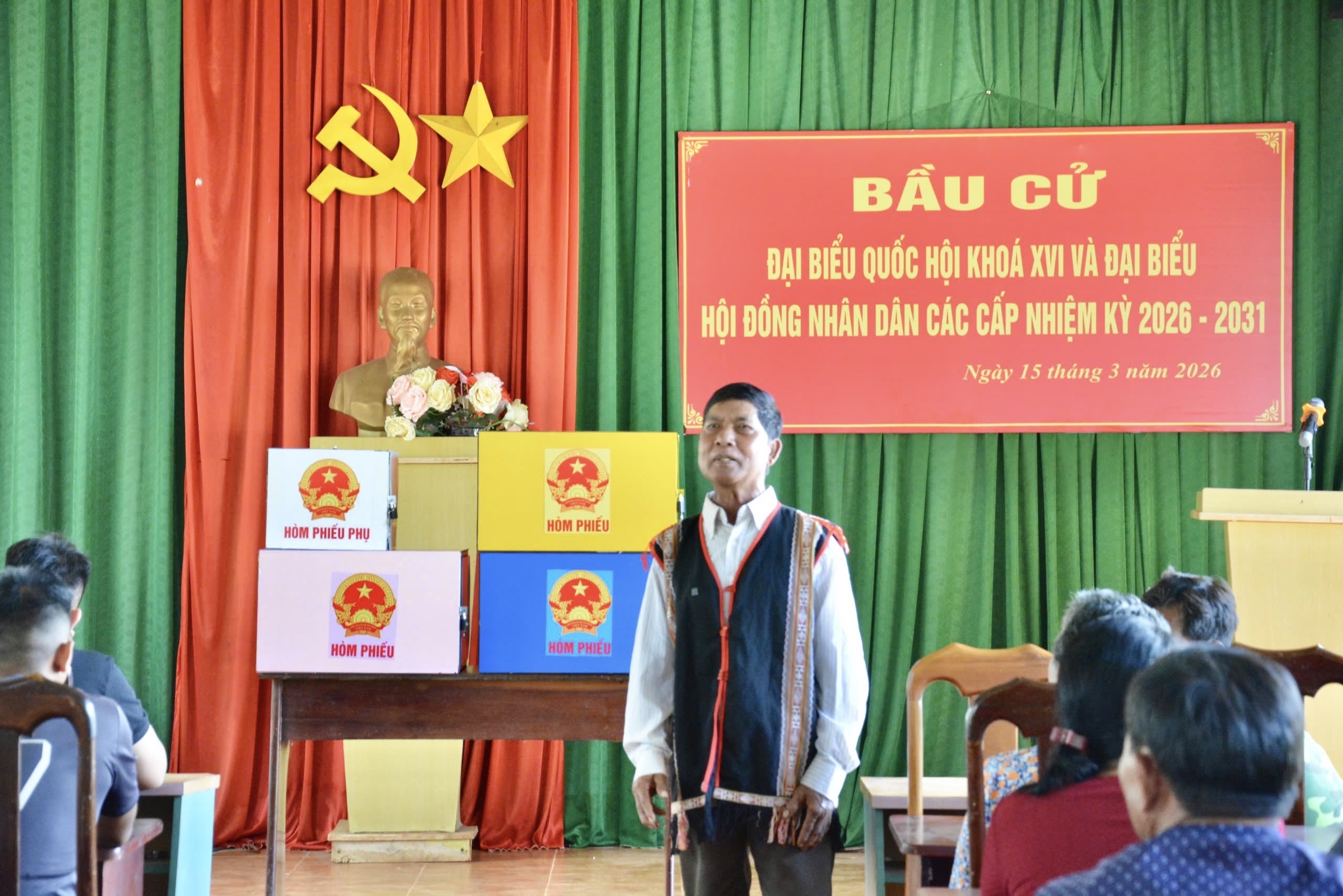 Ngày bầu cử ở vùng đất biên cương