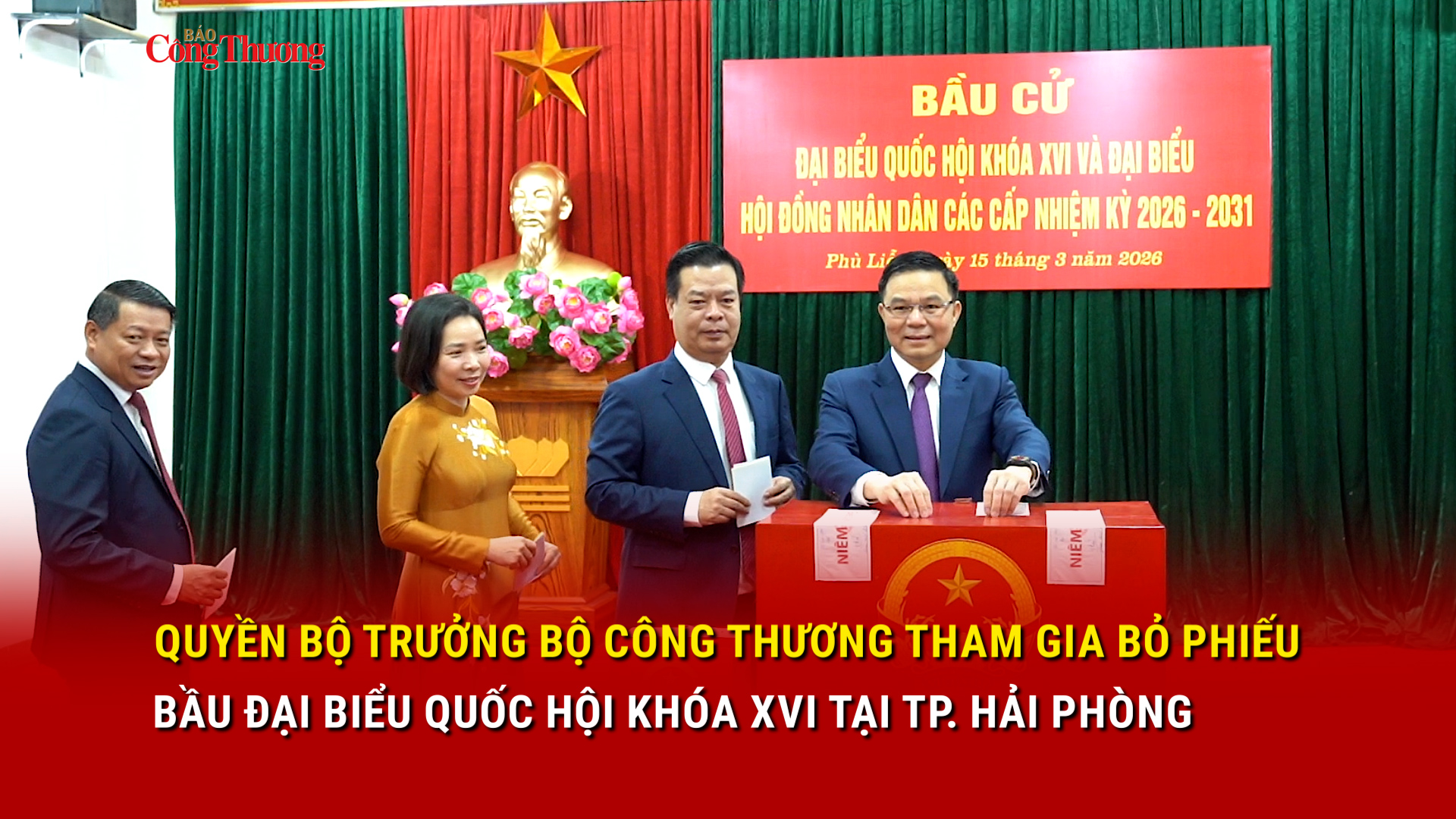 Quyền Bộ trưởng Oklavip khuyến mã hấp dẫn mỗi ngày tham gia bầu cử đại biểu Quốc hội khóa XVI tại TP. Hải Phòng