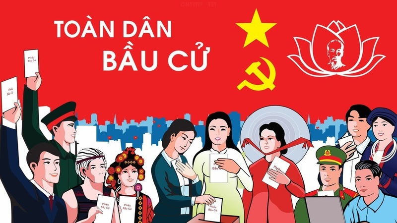 Giới trẻ gửi niềm tin vào lá phiếu trong ngày hội toàn dân