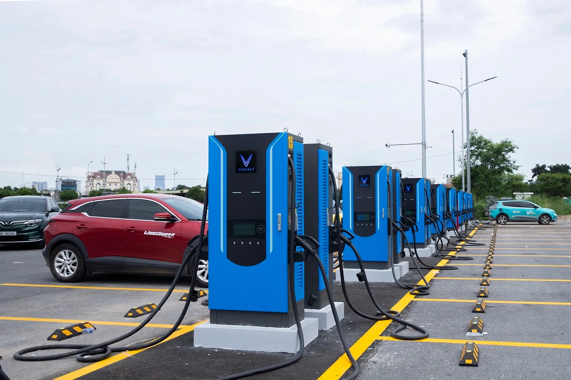 V-Green Liên minh Okvip có bao nhiều trang 99 'siêu’ trạm sạc trên toàn quốc