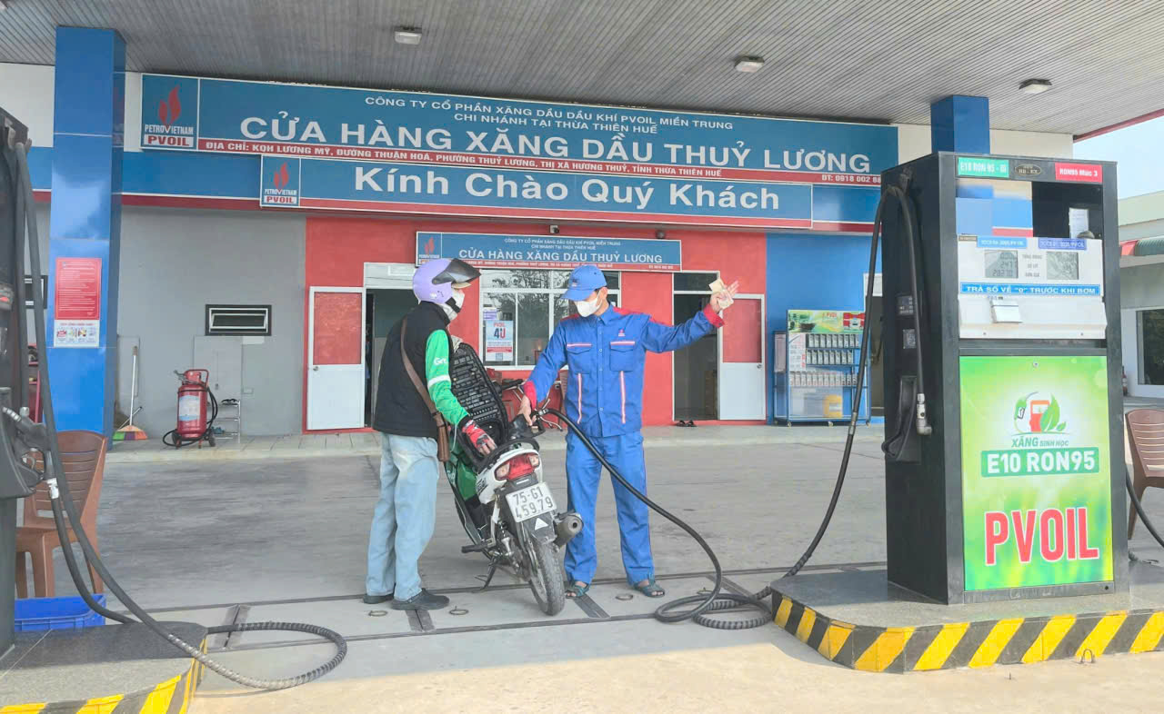 Thành phố Huế: Sẵn sàng triển khai bán xăng sinh học E10