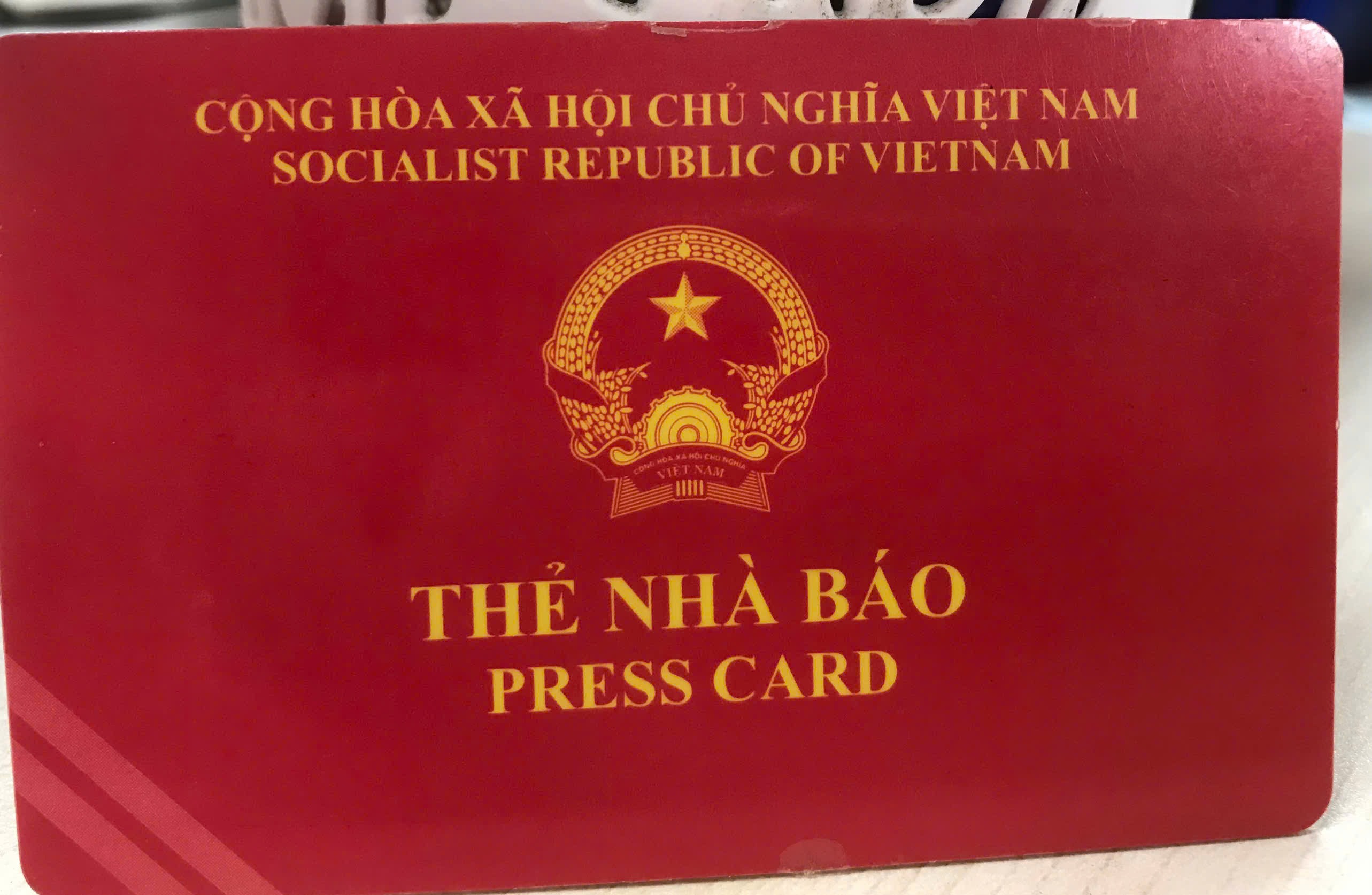 Gia hạn sử dụng Thẻ nhà báo kỳ hạn 2021 - 2025 đến hết ngày 30/6/2026