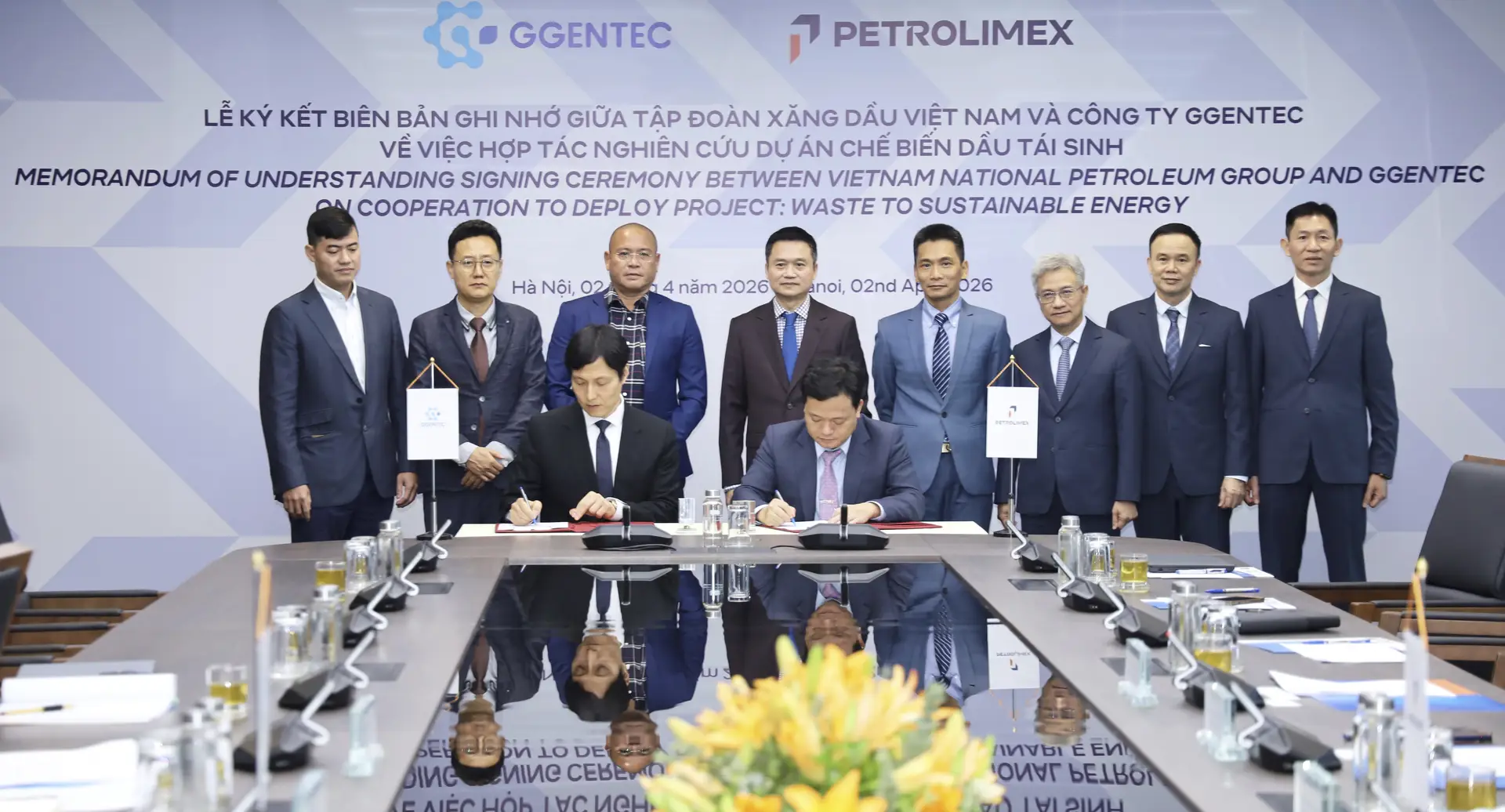 Petrolimex hợp tác sản xuất dầu tái sinh từ dầu thải, đa dạng hóa nguồn cung