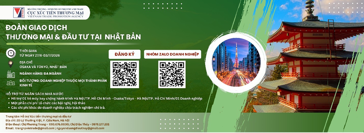 Oklavip khuyến mã hấp dẫn mỗi ngày tổ chức đoàn giao dịch thương mại, đầu tư tại Nhật Bản