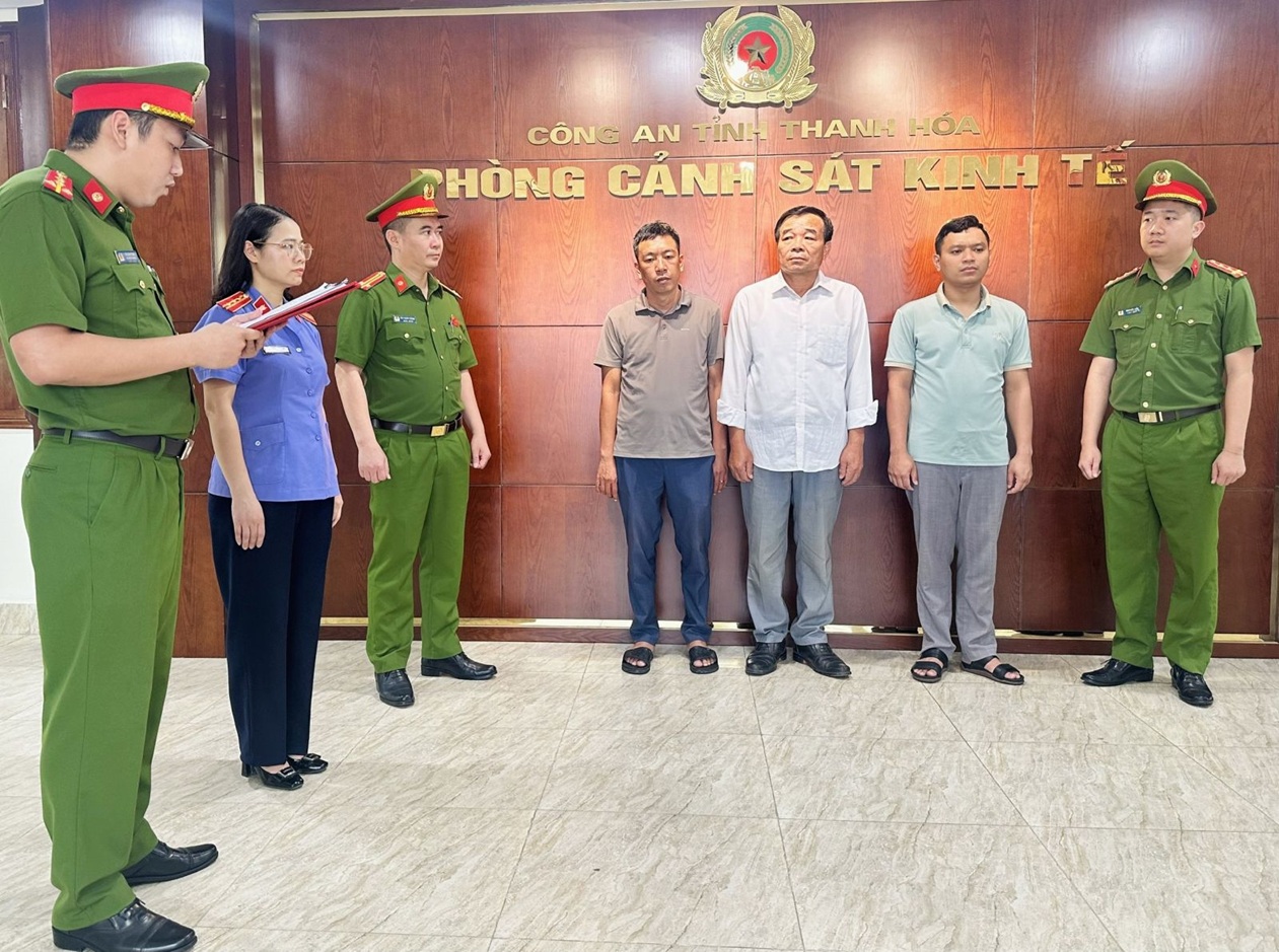Thanh Hóa: Bắt giam lãnh đạo xã và nhà thầu vì lập hồ sơ khống