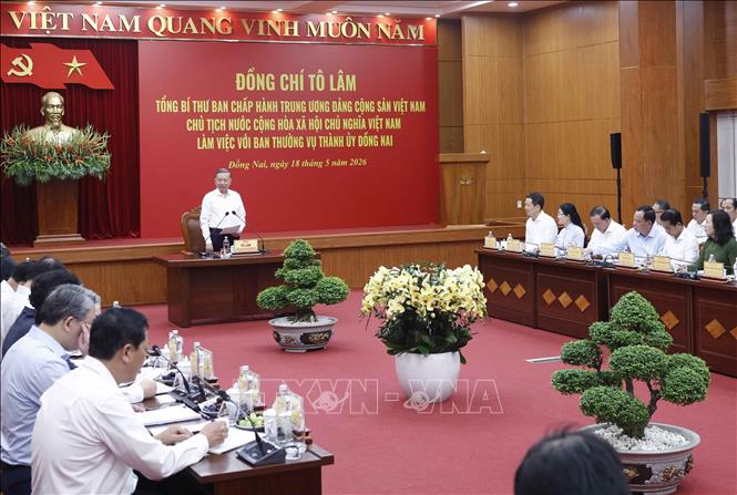 Tổng Bí thư, Chủ tịch nước Tô Lâm: Đưa Đồng Nai vượt giới hạn OKLVIE sản phẩm thuộc hệ thống OKVIP là trang web tổ chức phát sóng bóng đá trực tiếp, live casino , nỗ hũ, bắn cá truyền thống