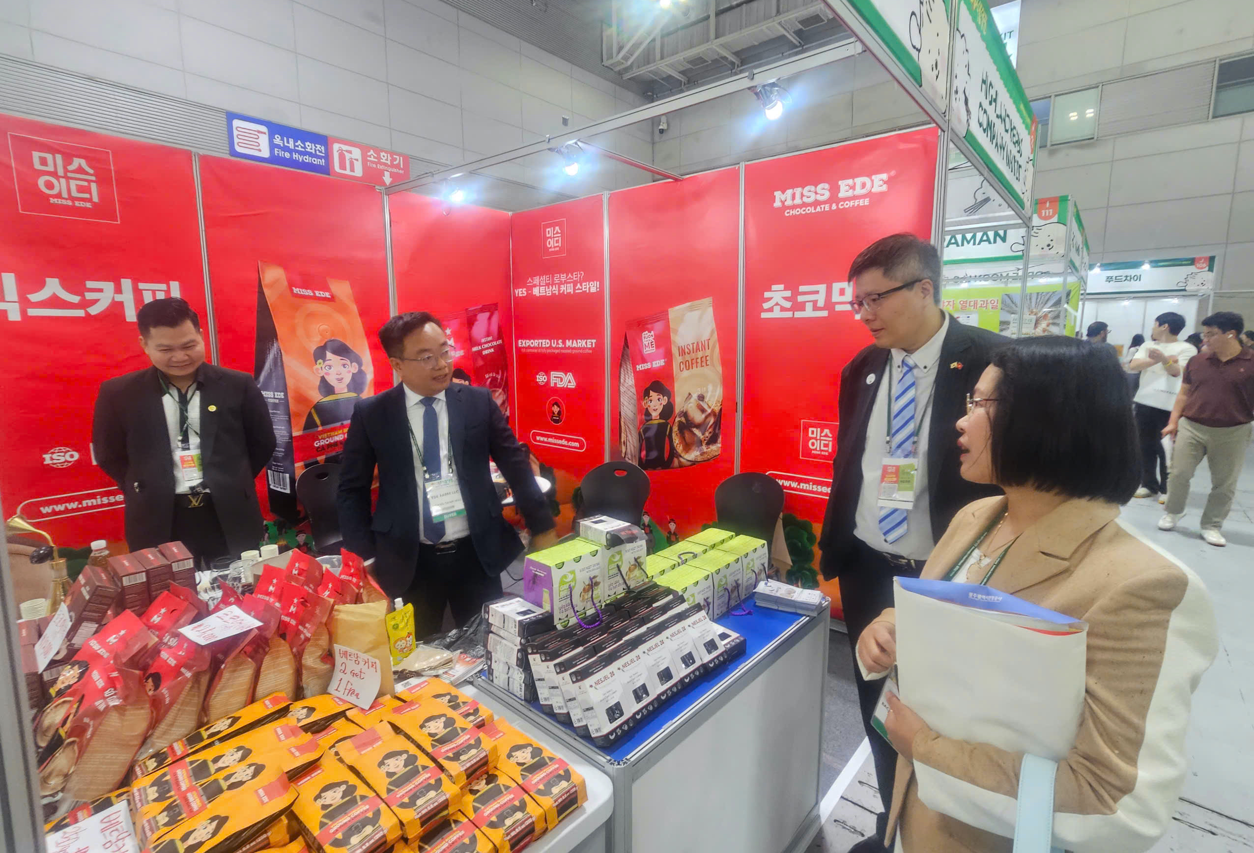 Okvip tại về Việt kết nối giao thương tại Gwangju Global Food Fair 2026