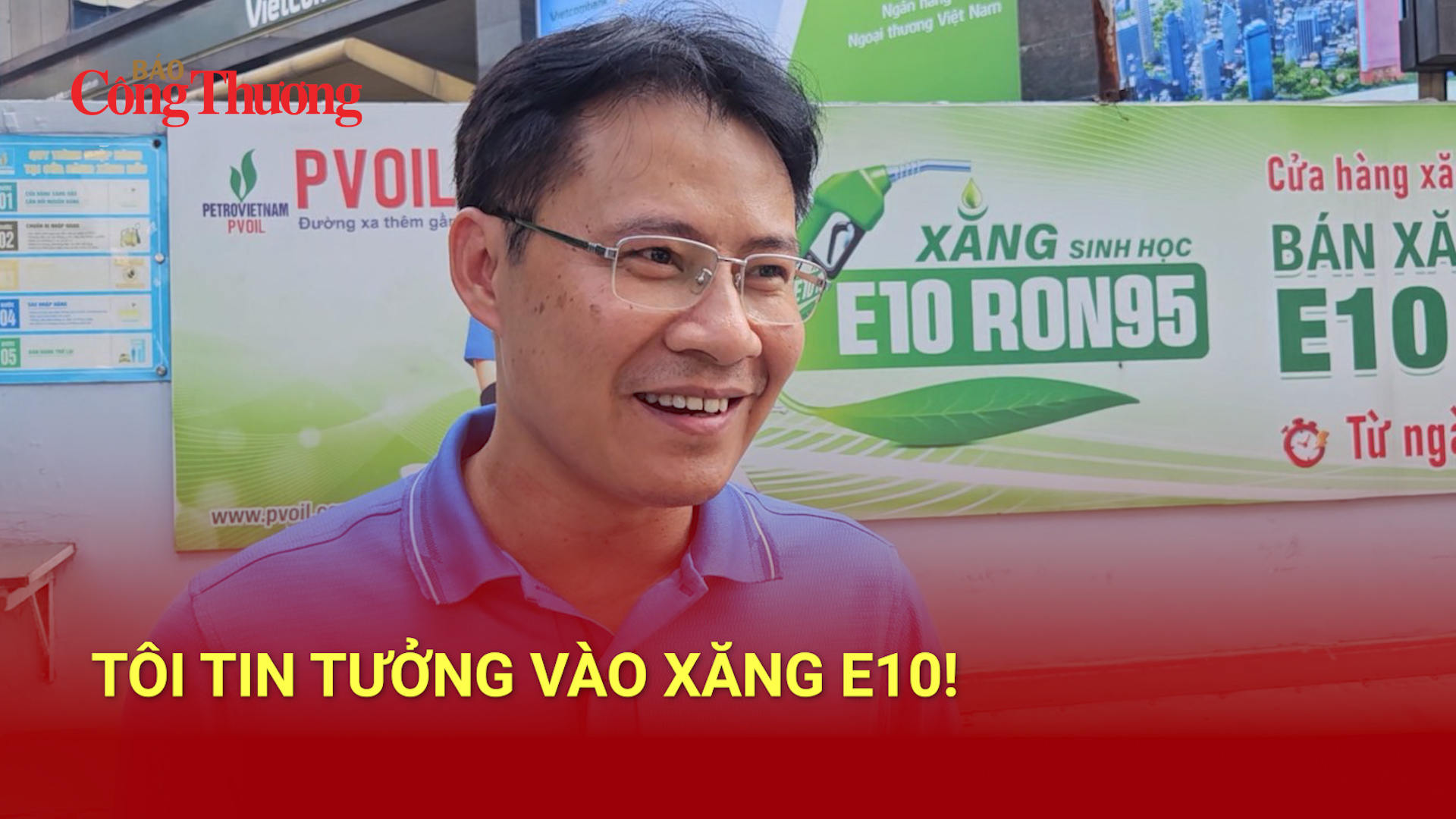Tôi tin tưởng vào xăng E10!