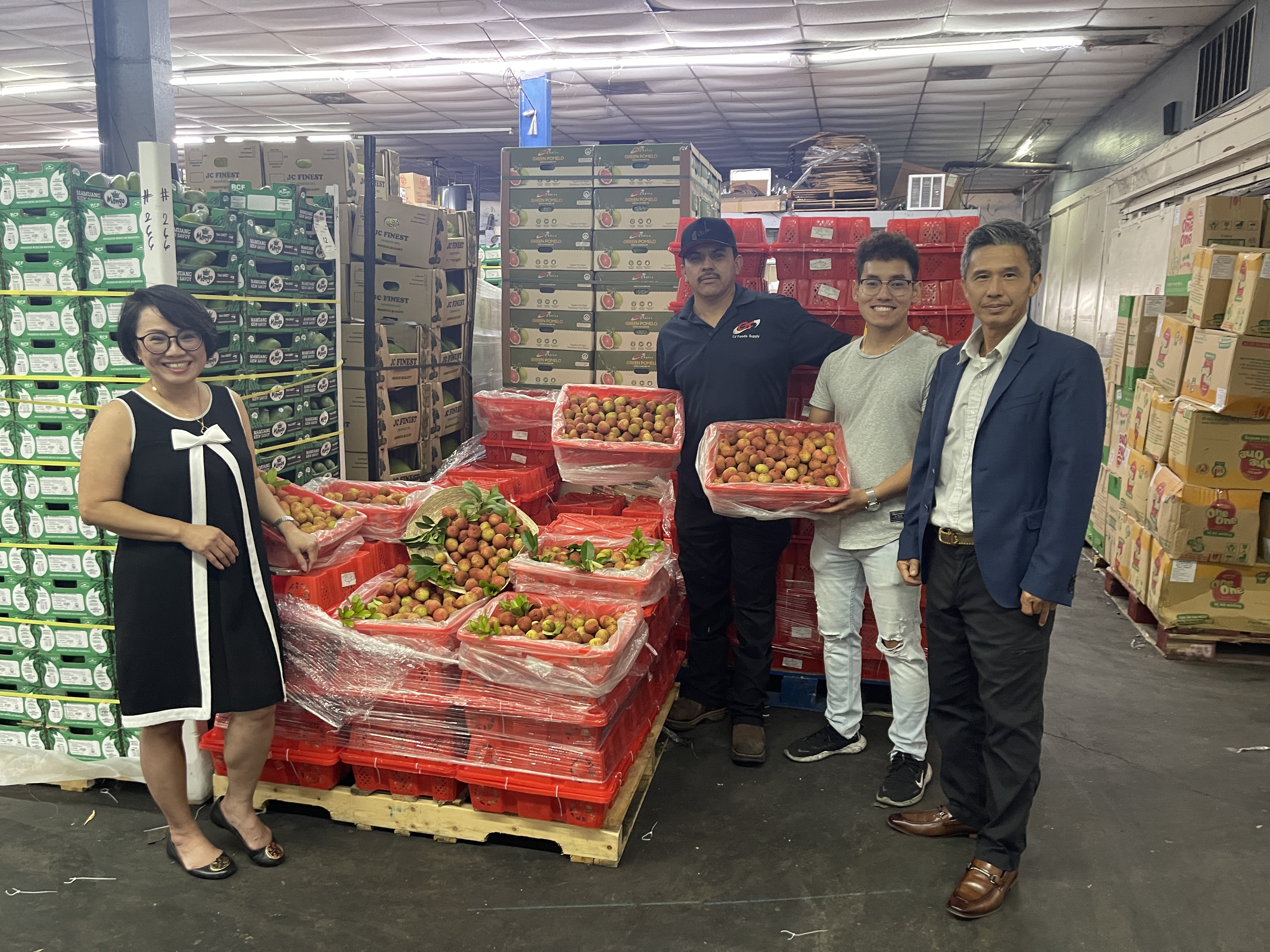 Vải thiều tươi Việt Nam tiếp tục chinh phục người tiêu dùng Hoa Kỳ