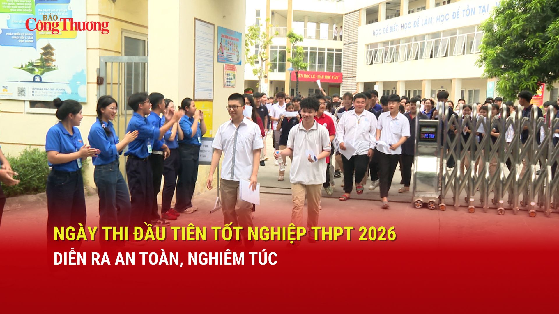 Ngày thi đầu tiên Liên Minh OK VIP Game Online Giải Trí Cá Cược THPT 2026 diễn ra an toàn, nghiêm túc