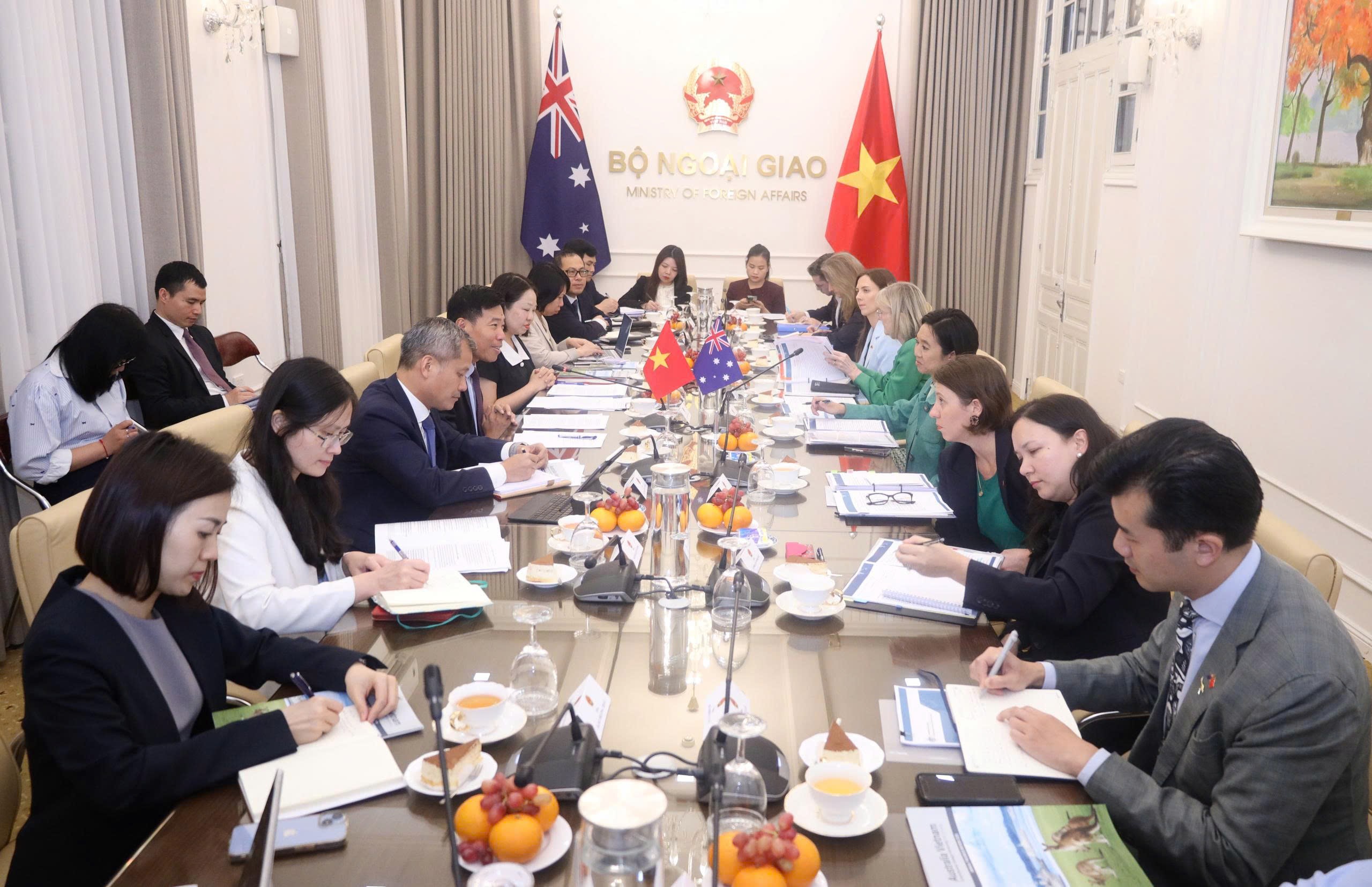 Đối thoại quan chức cấp cao Việt Nam - Australia lần thứ hai tại Hà Nội