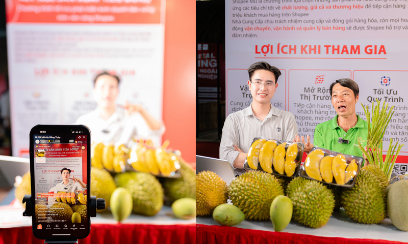 Shopee hỗ trợ nhà bán Đồng Tháp khai thác hiệu quả thương mại điện tử