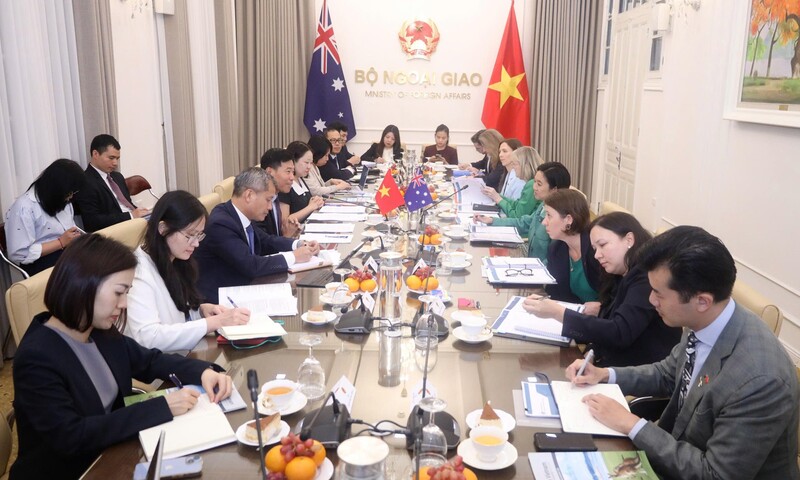 Đối thoại quan chức cấp cao Việt Nam - Australia lần thứ hai tại Hà Nội