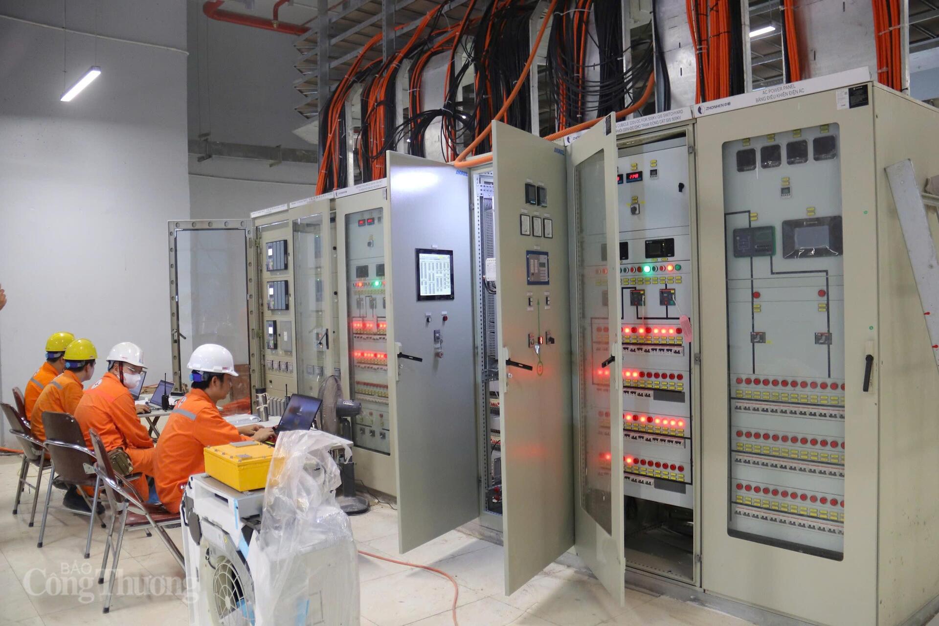 Tất cả hạng mục thí nghiệm điện tại Dự án Nhà máy Thủy điện Hòa Bình mở rộng được thực hiện đồng bộ, đáp ứng yêu cầu kỹ thuật và tiến độ bàn giao. Ảnh: Thanh Tuấn